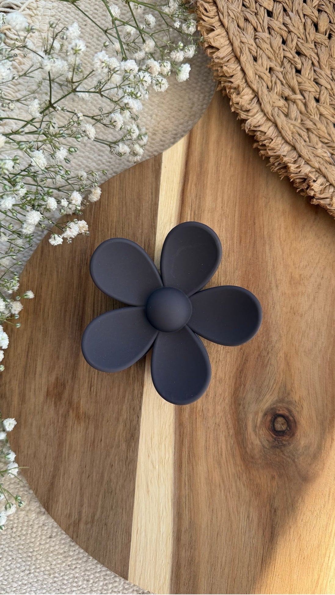 PINCE FLOWER - MARRON