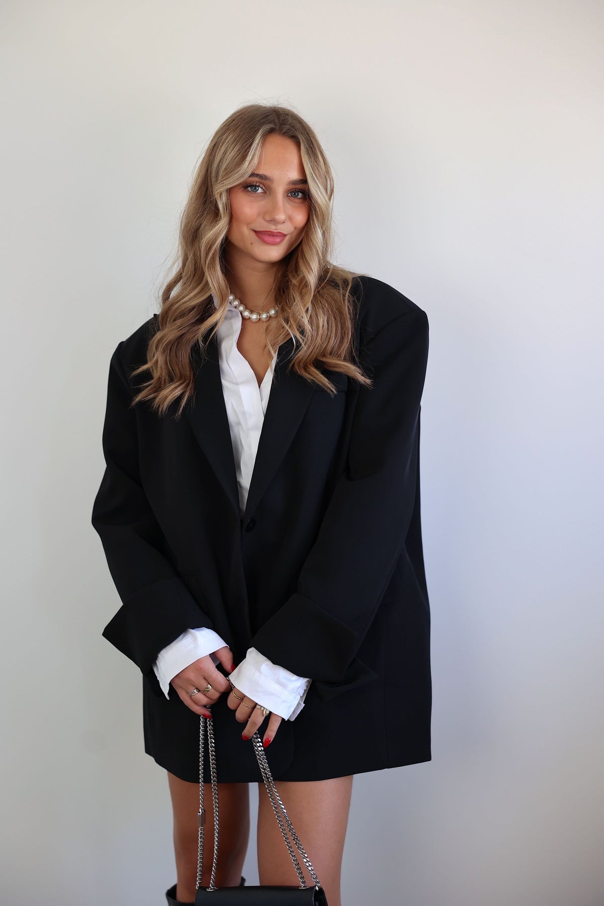BLAZER LEYA - NOIR