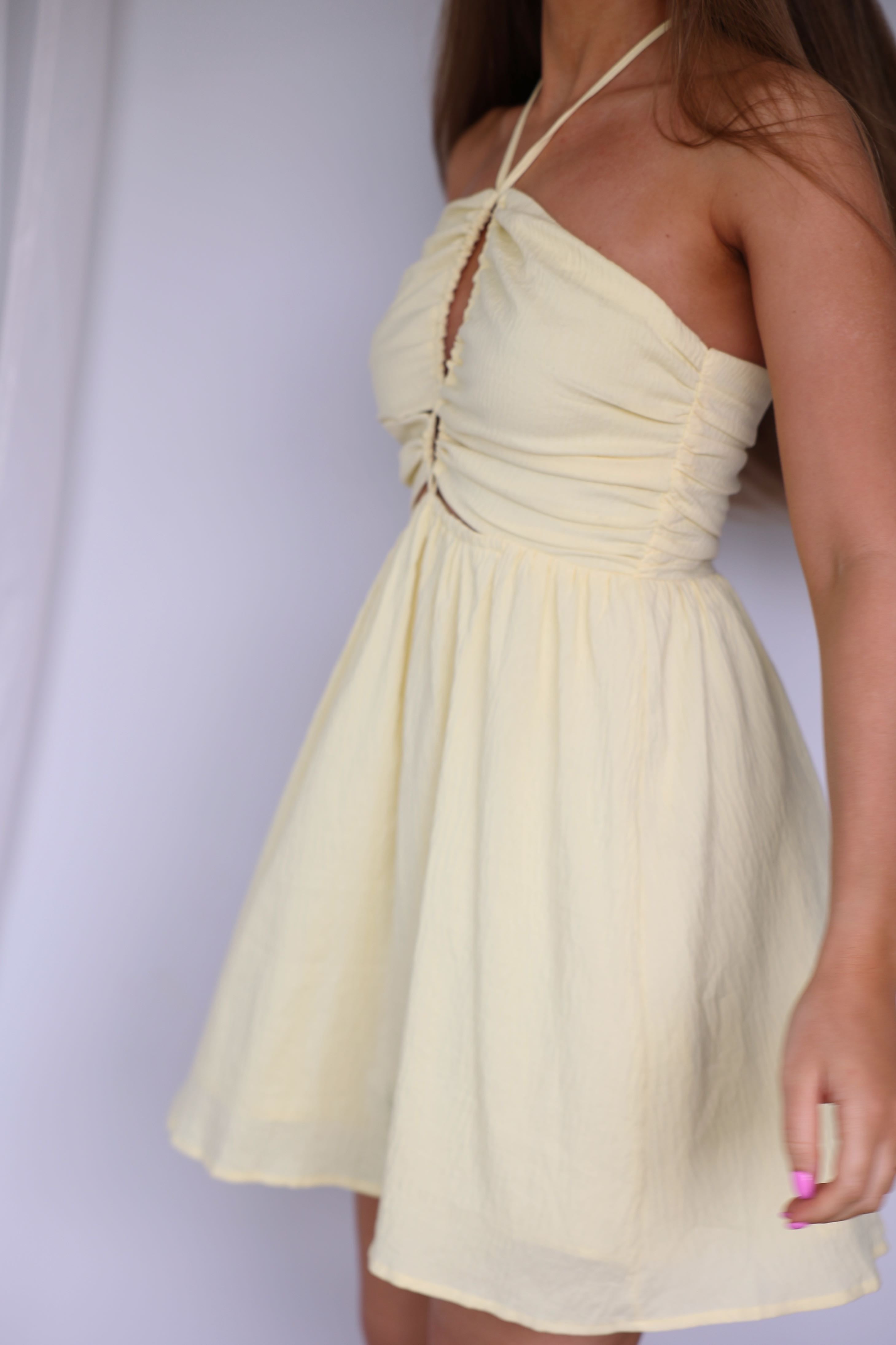 ALBA DRESS - YELLOW