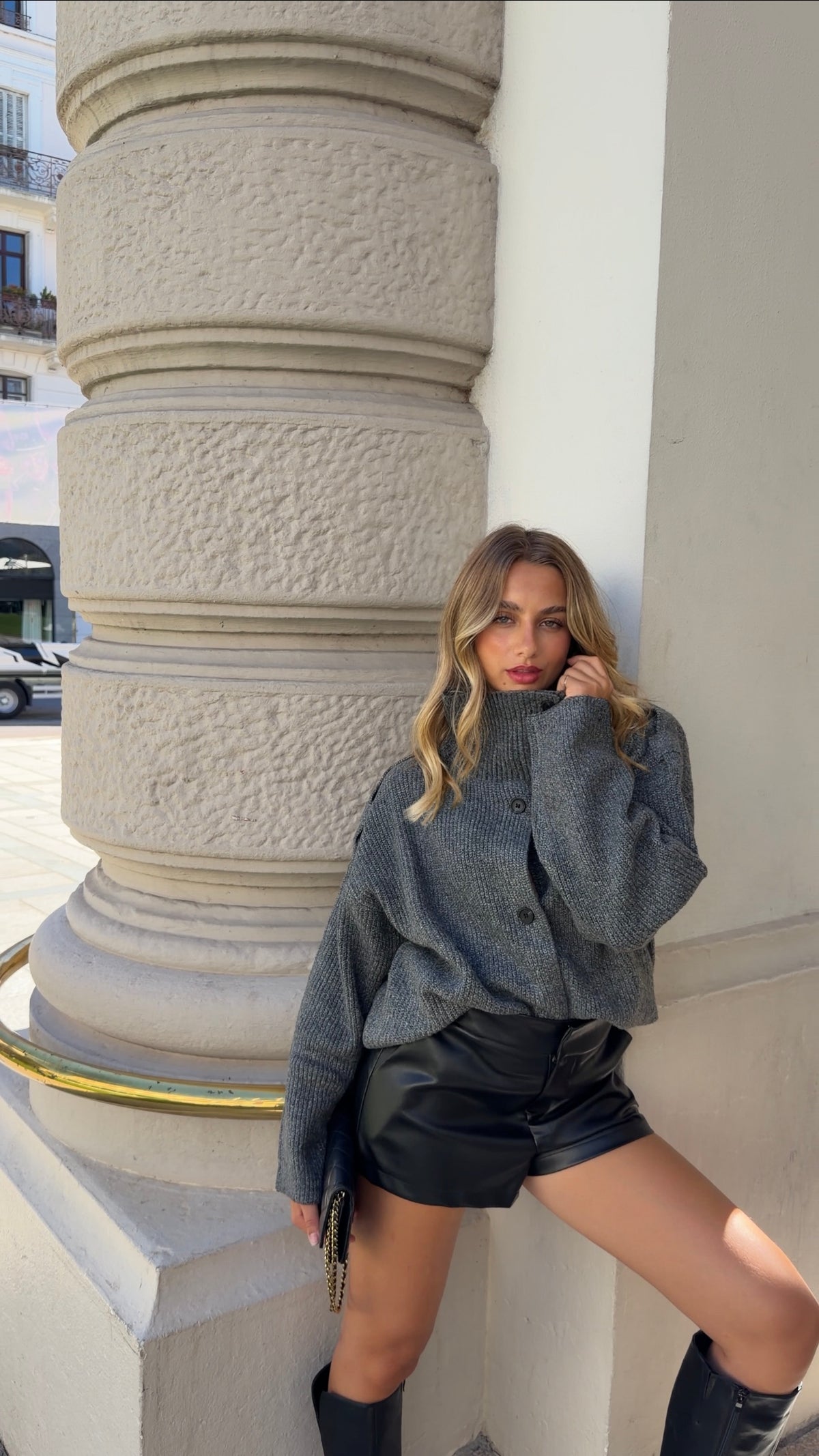 GILET LAURIE - GRIS