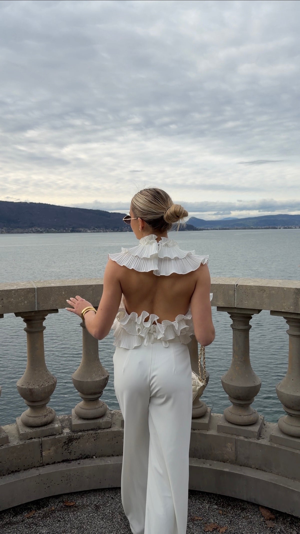 PANTALON TIAGO - BLANC