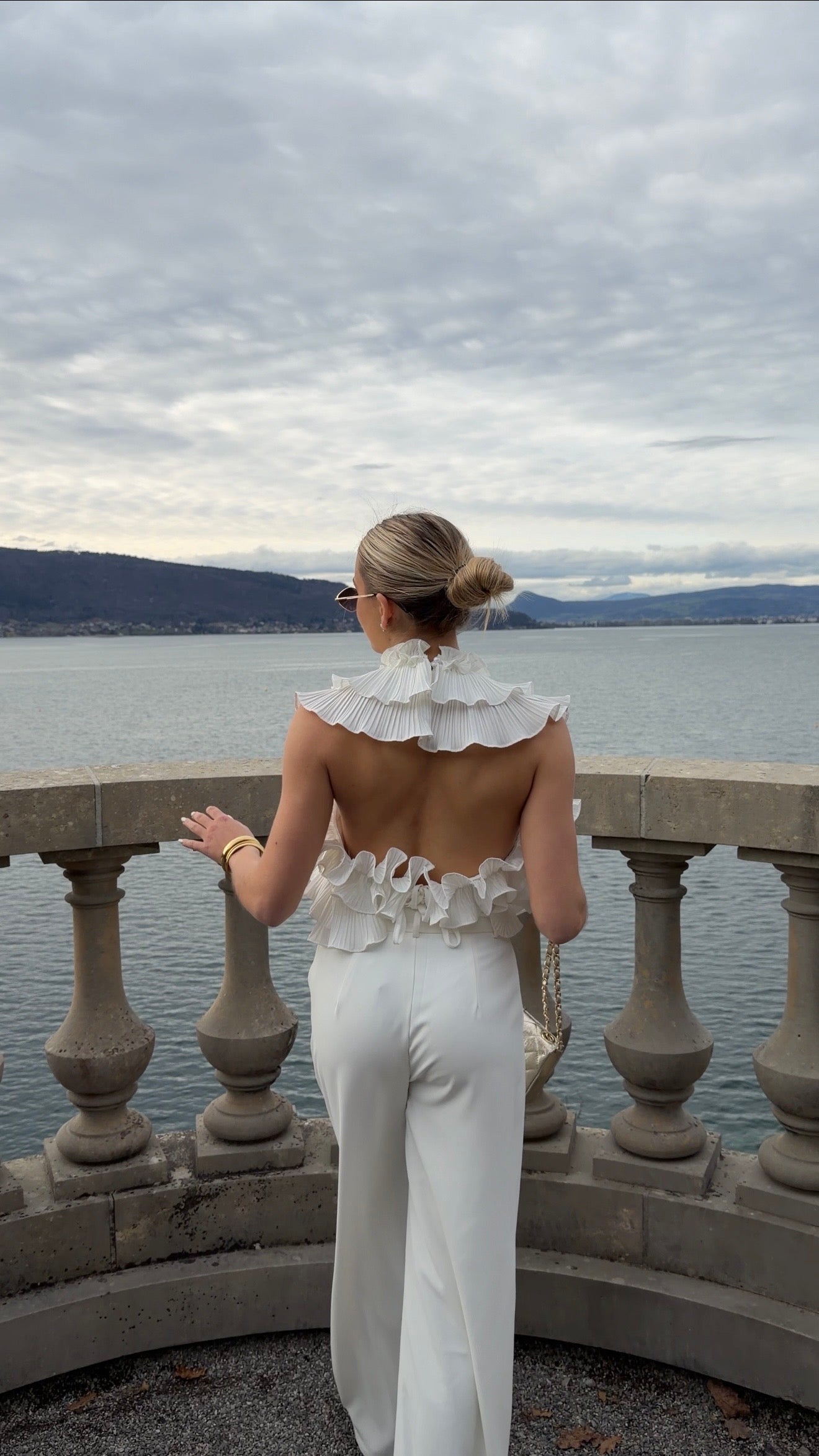 PANTALON TIAGO - BLANC