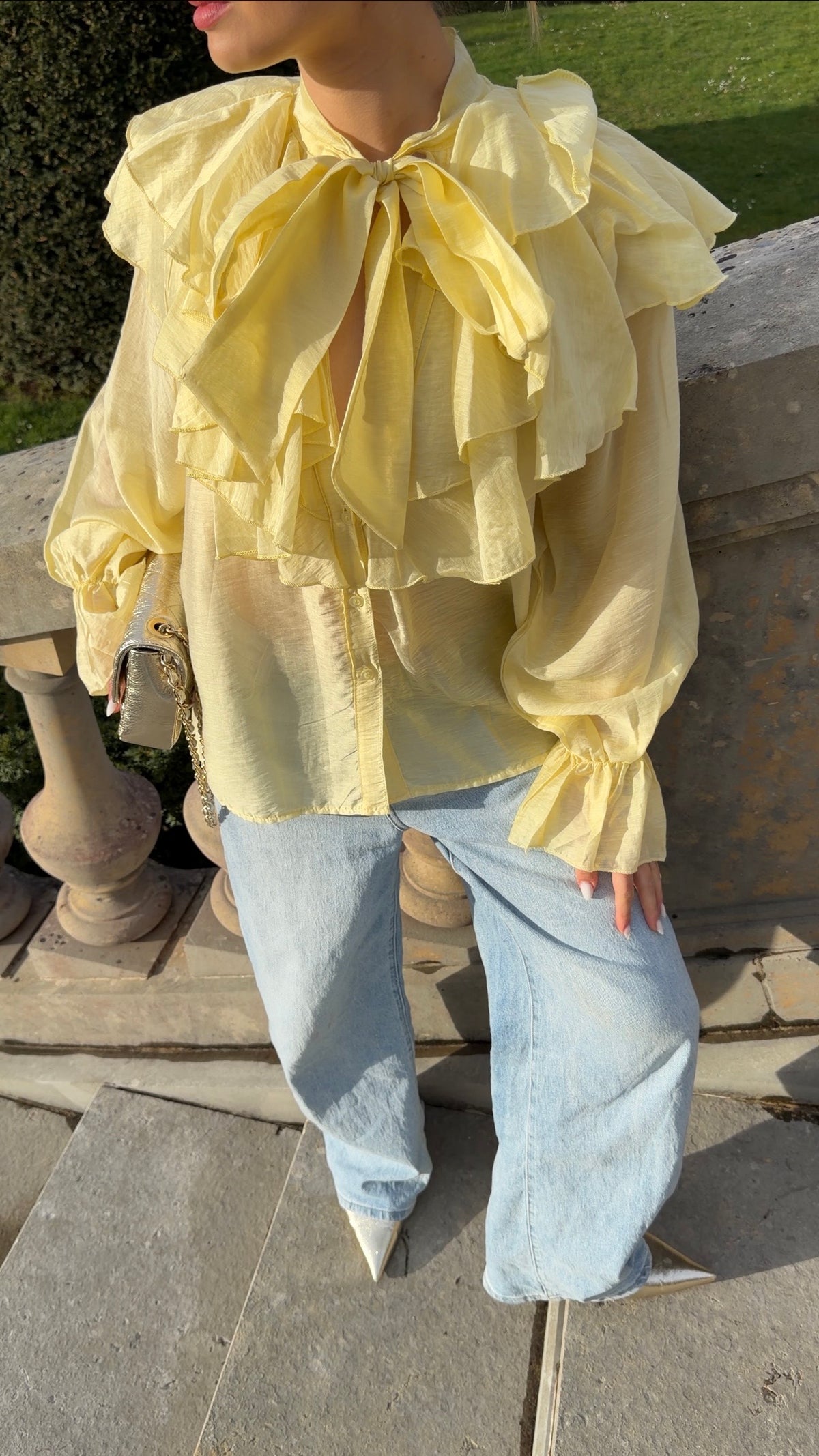 BLOUSE CHLOE - JAUNE
