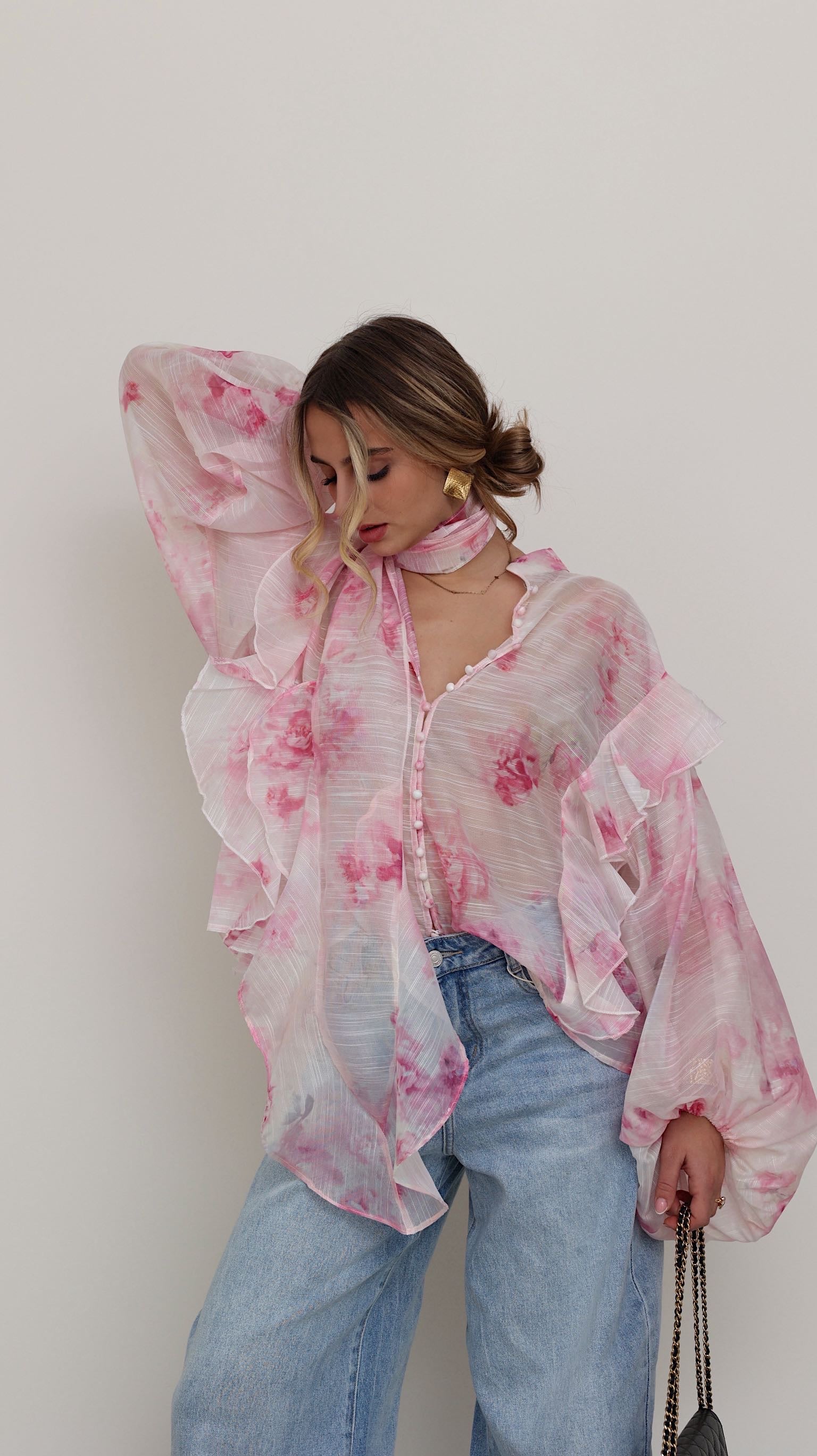 BLOUSE FANNY - ROSE