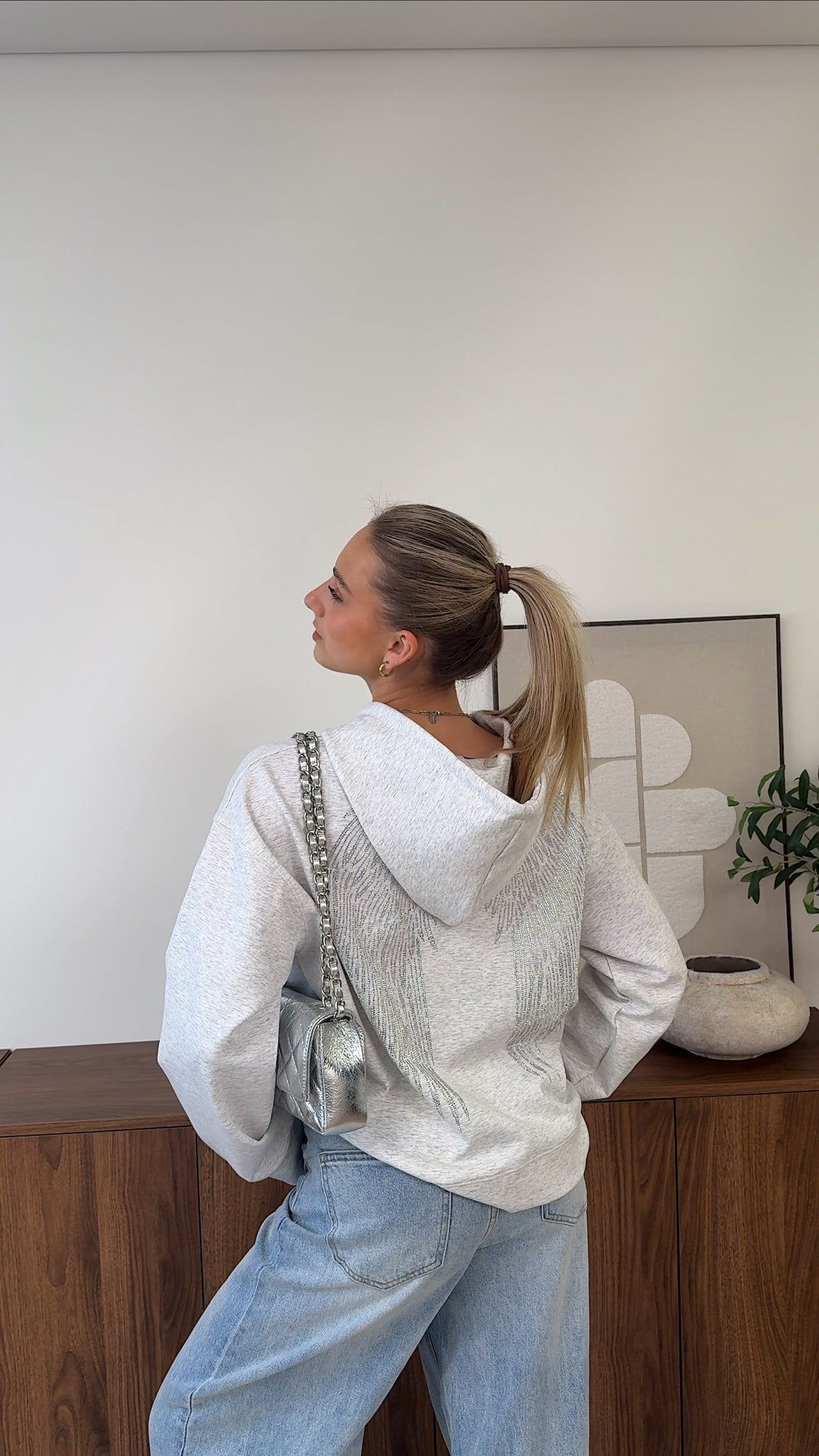 GILET ANGEL - GRIS CLAIR