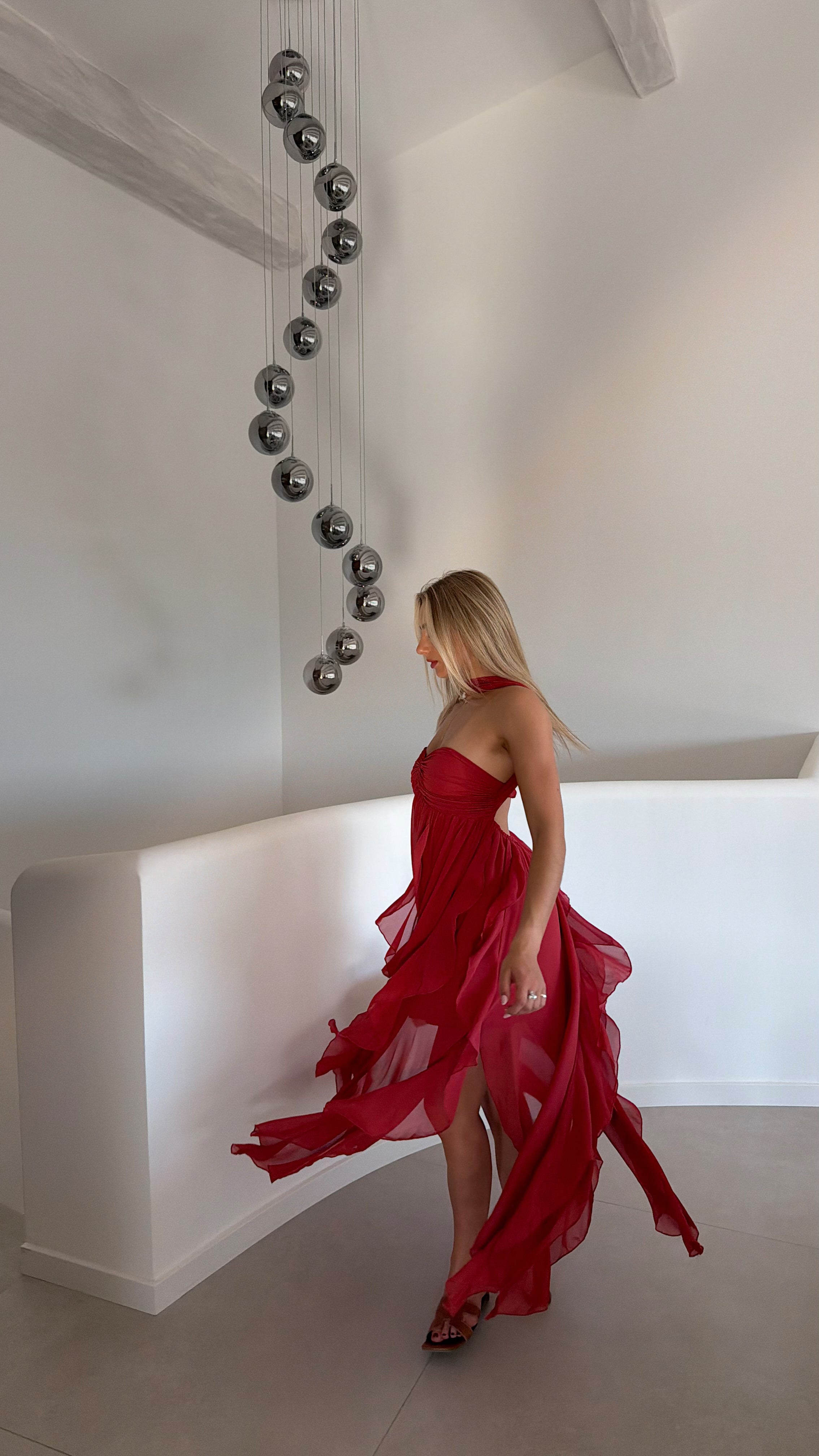 ESMEE DRESS - TERRACOTTA