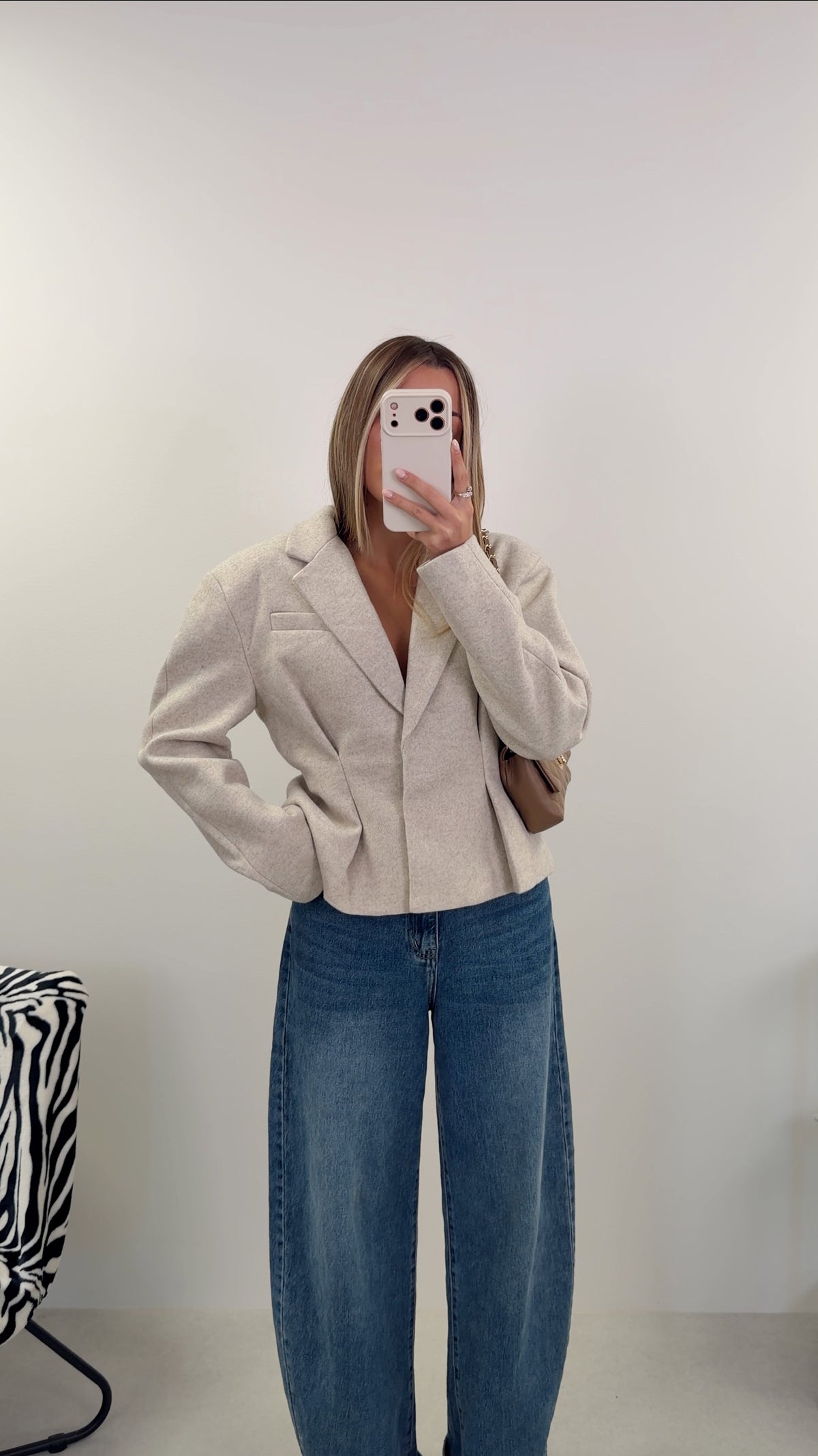 VESTE ELISE - BEIGE
