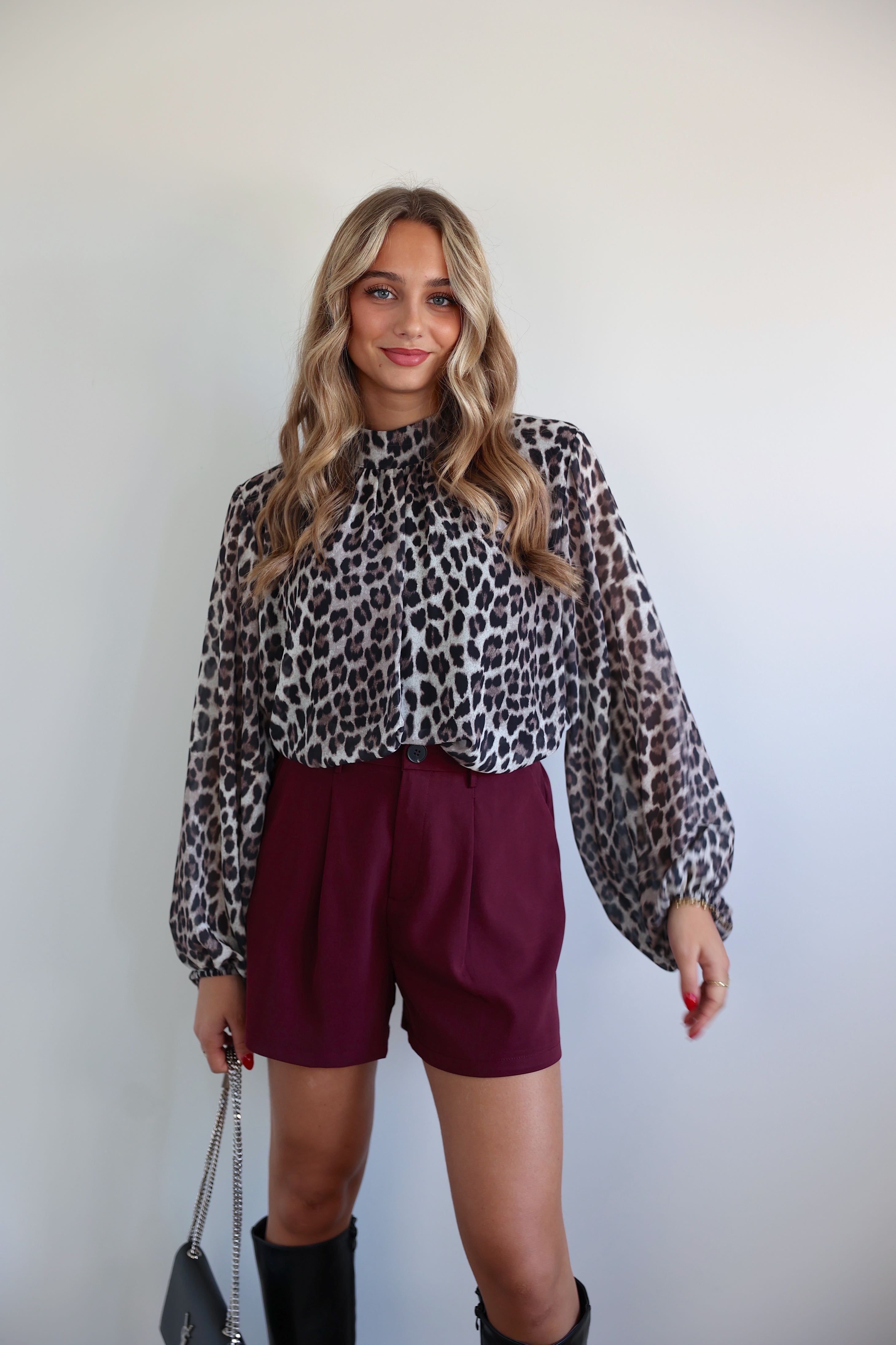 BLUSA BEA - LEOPARDO