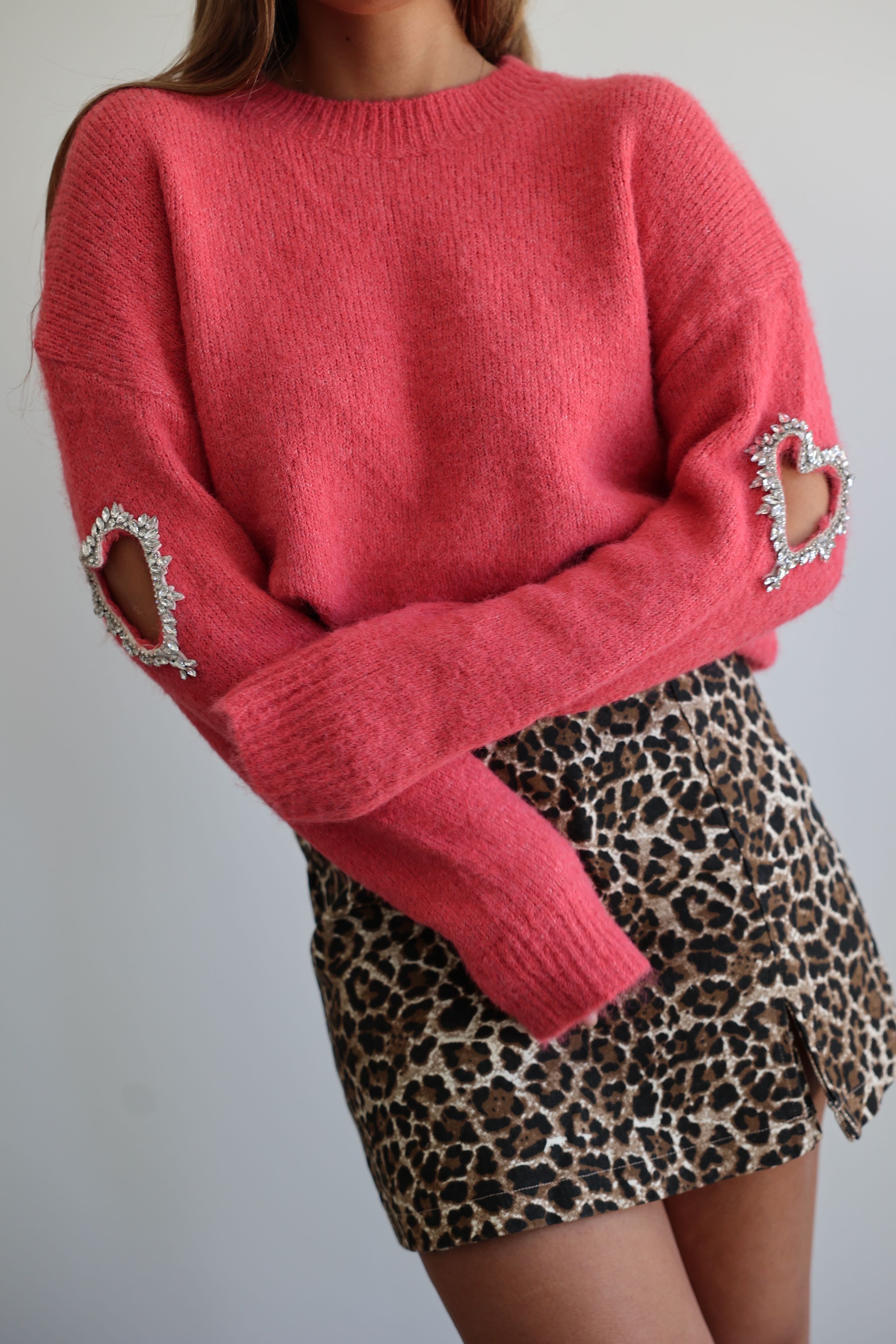 ASSYA SWEATER - CORAL