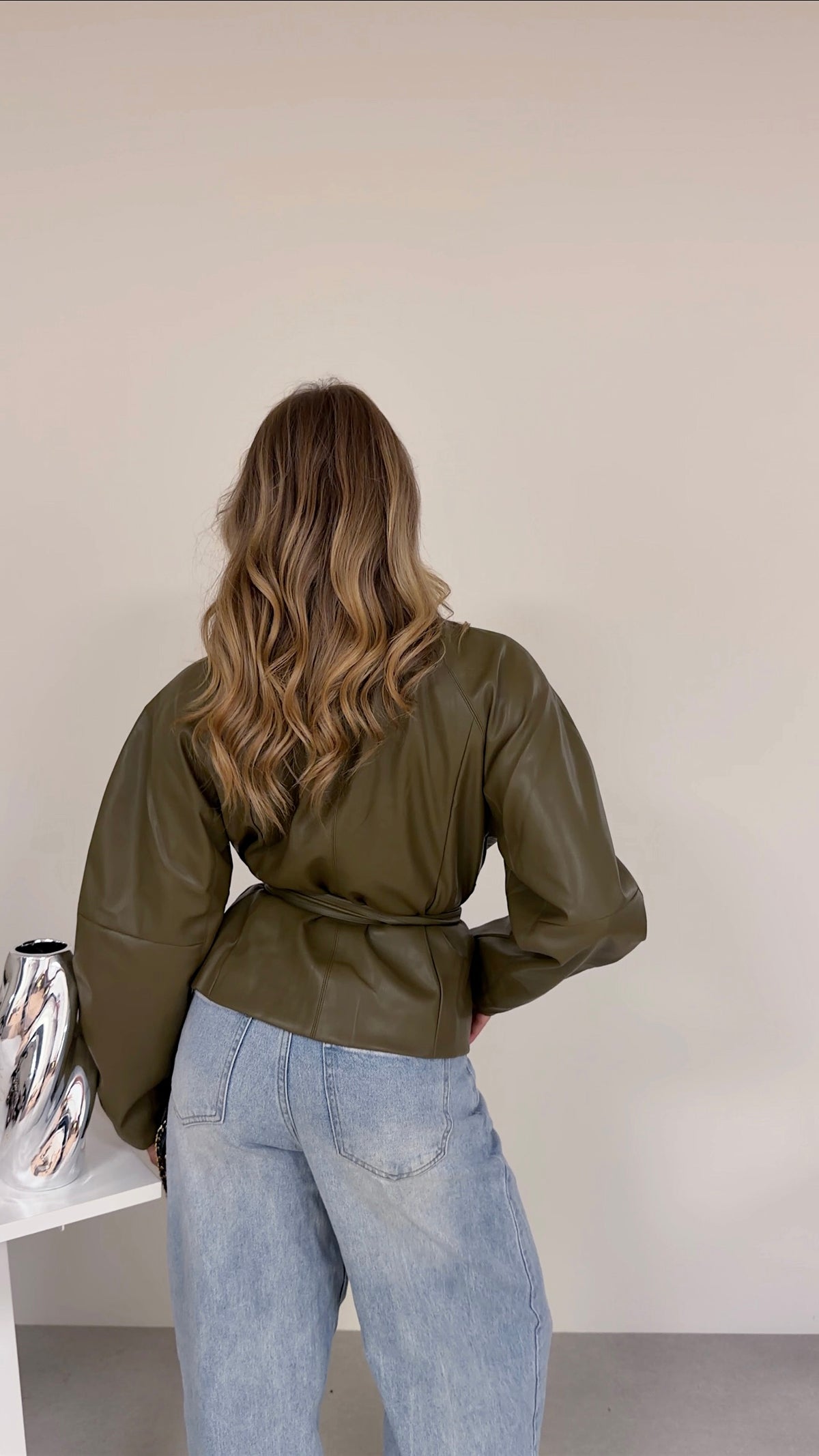 VESTE HAVA - OLIVE