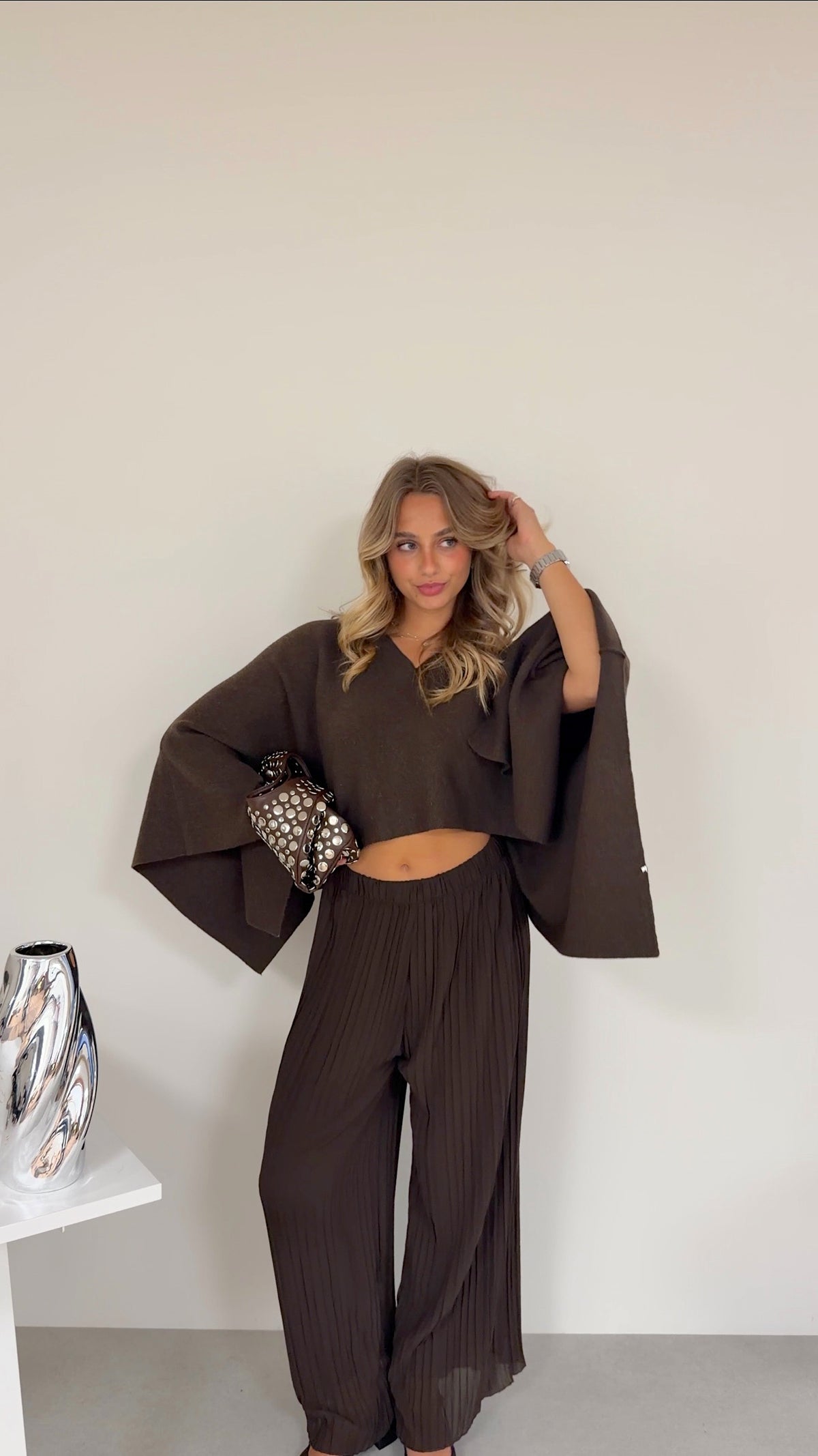 PANTALON JOY - CHOCO