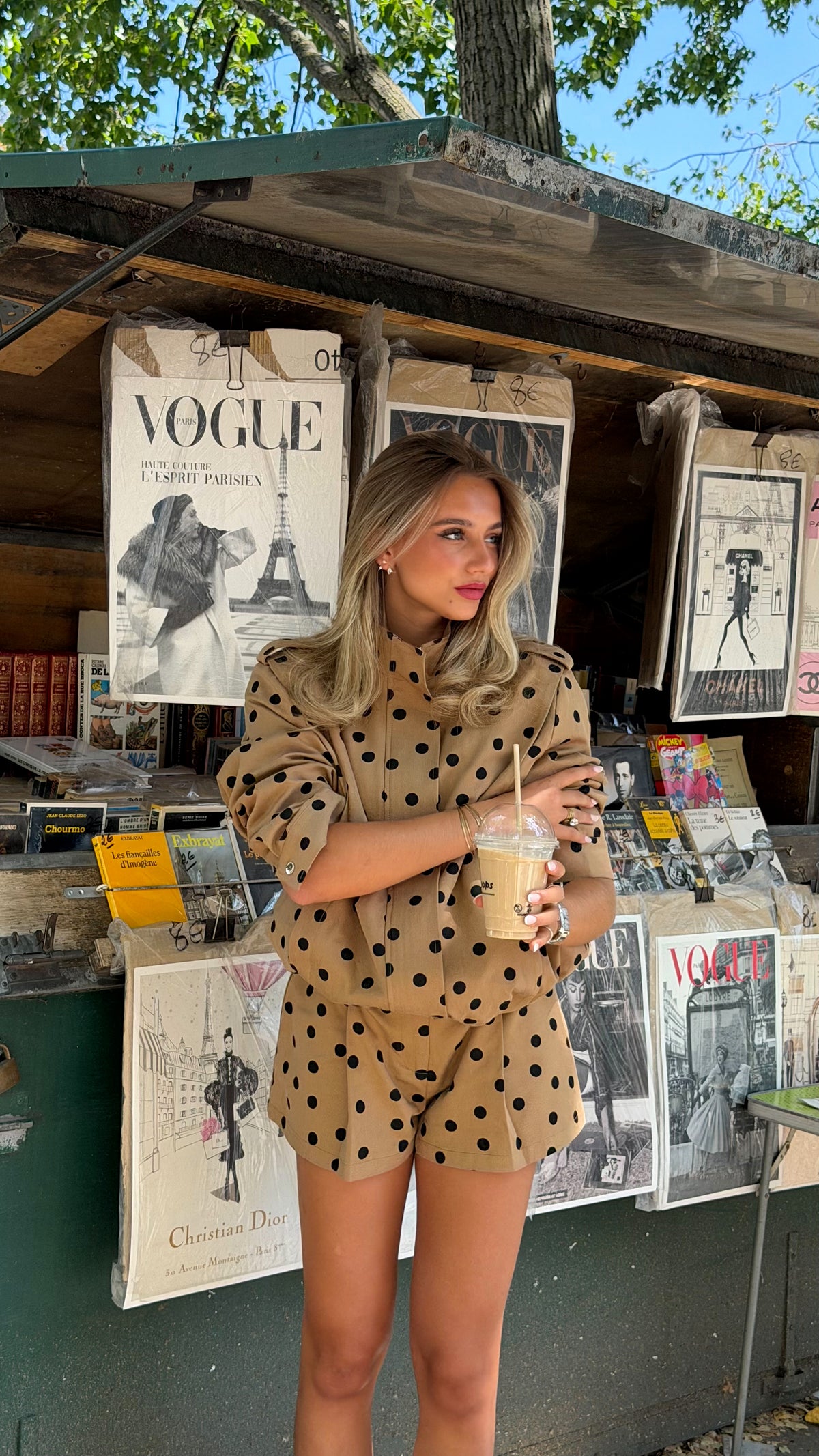 VESTE LOUISE - CAMEL