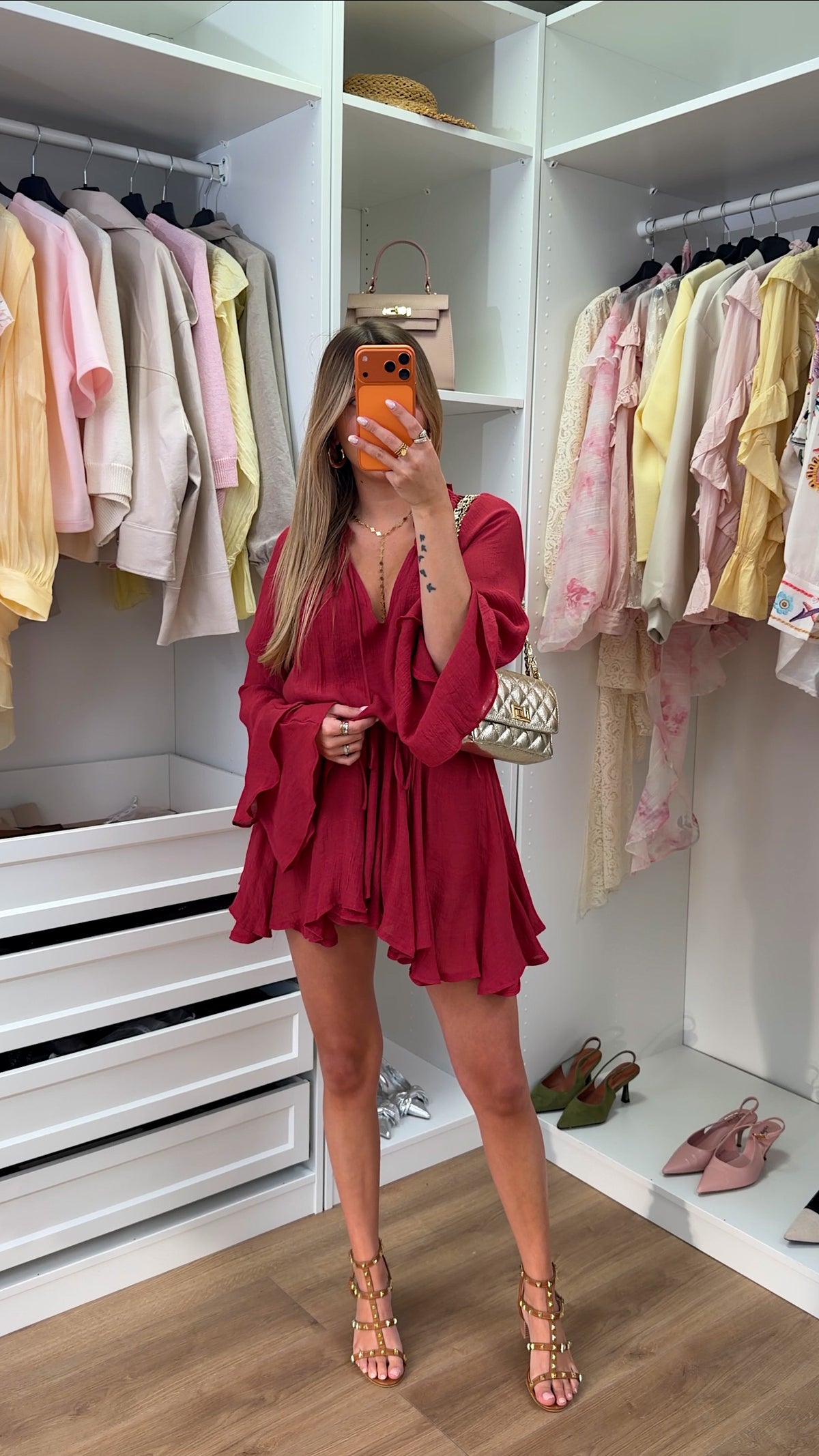 ROBE ISIS - BOIS DE ROSE