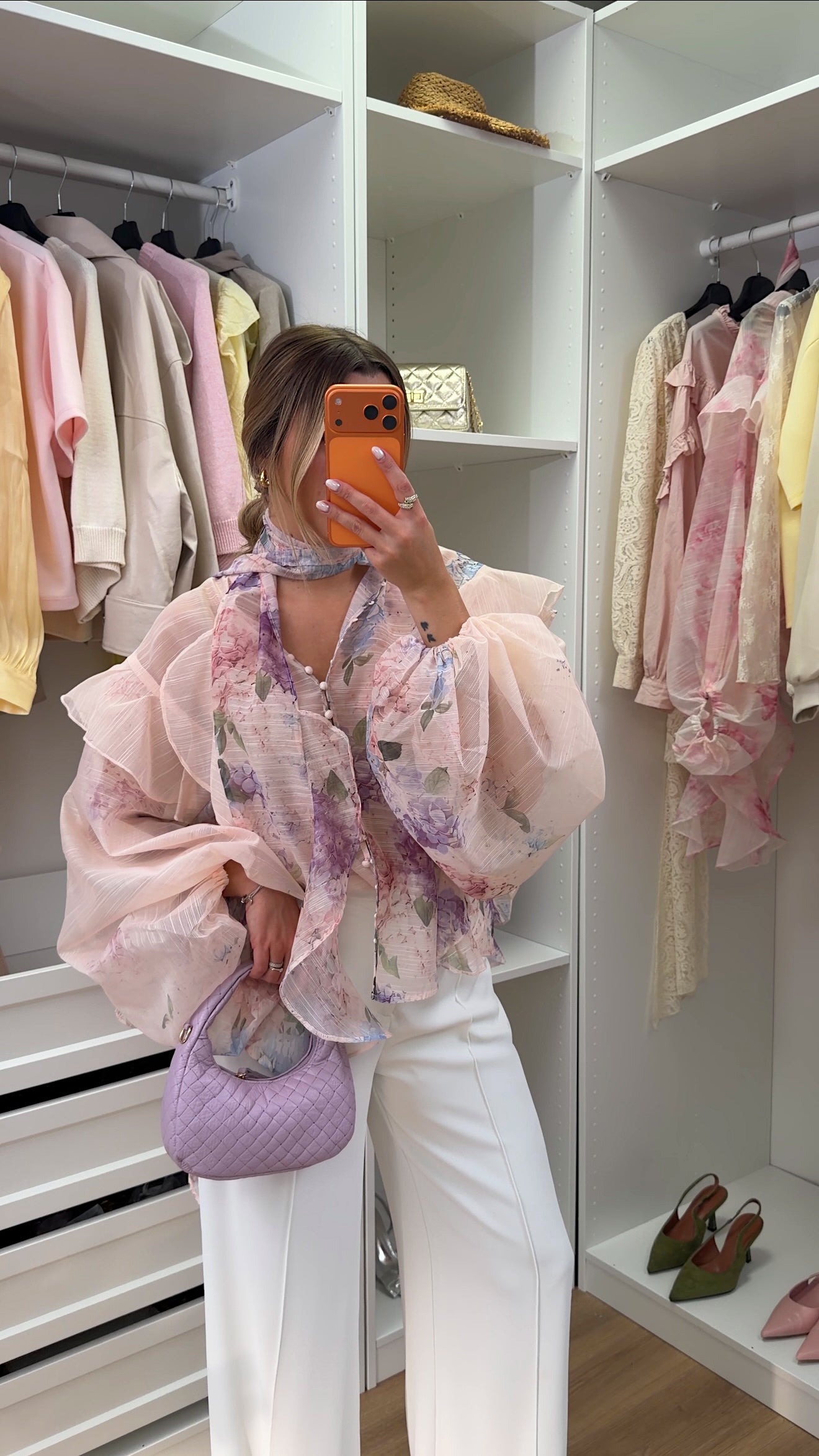 BLOUSE FANNY - LILAS