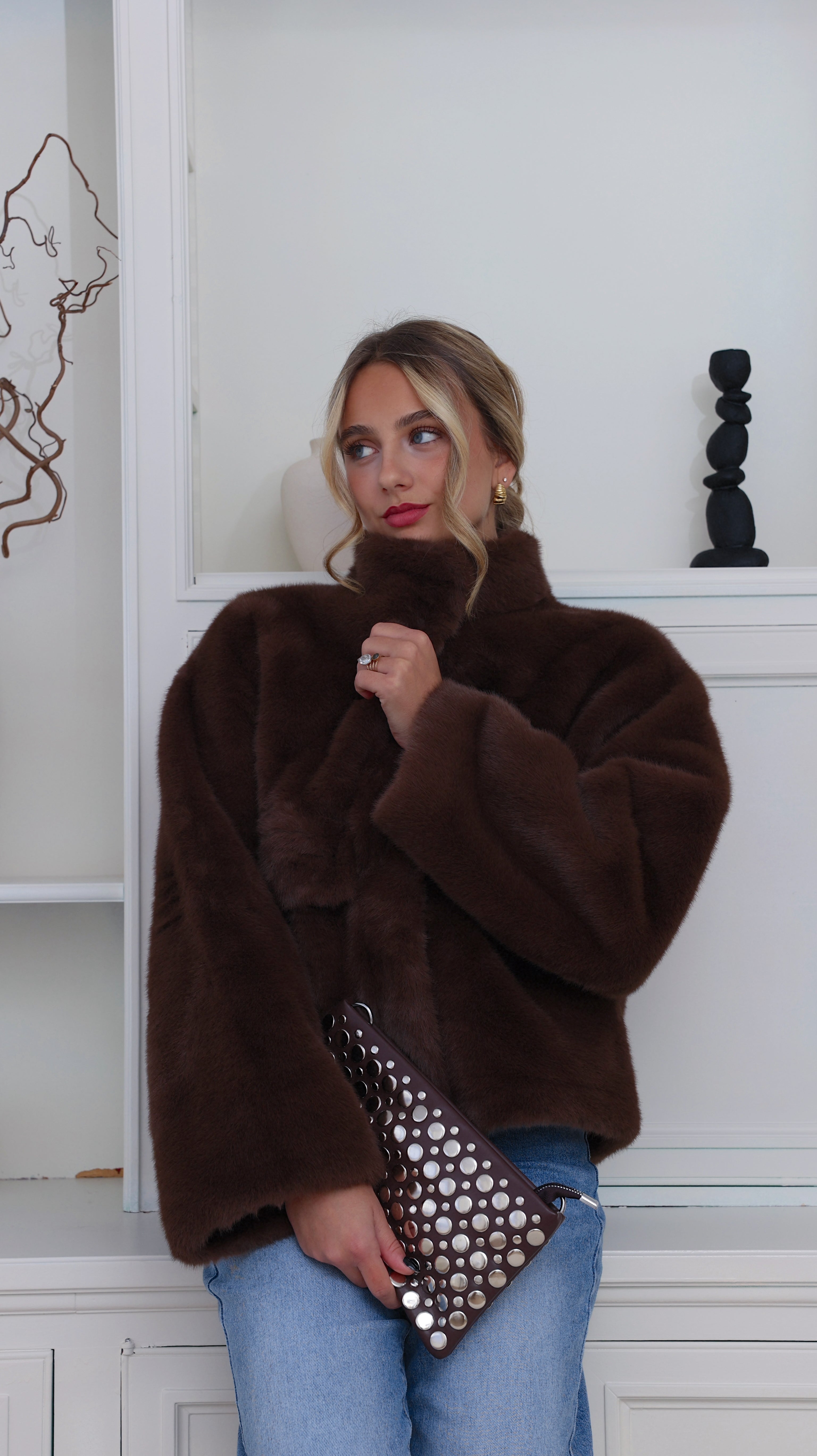 CHAQUETA PHILA - CHOCOLATE