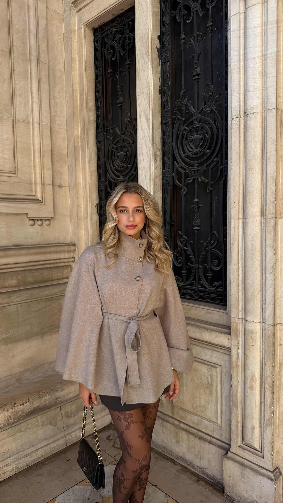CAPE LEYNA - TAUPE