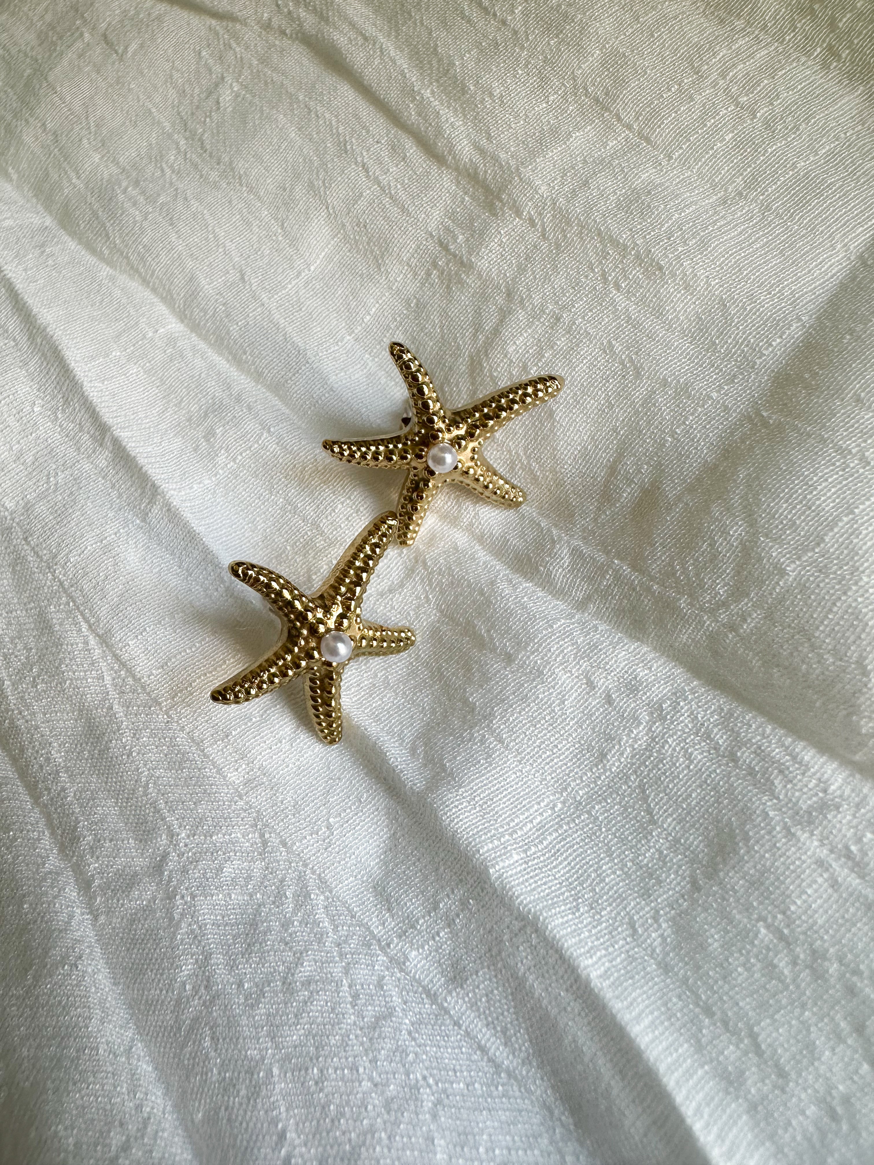 PENDIENTES ESTRELLA DE MAR