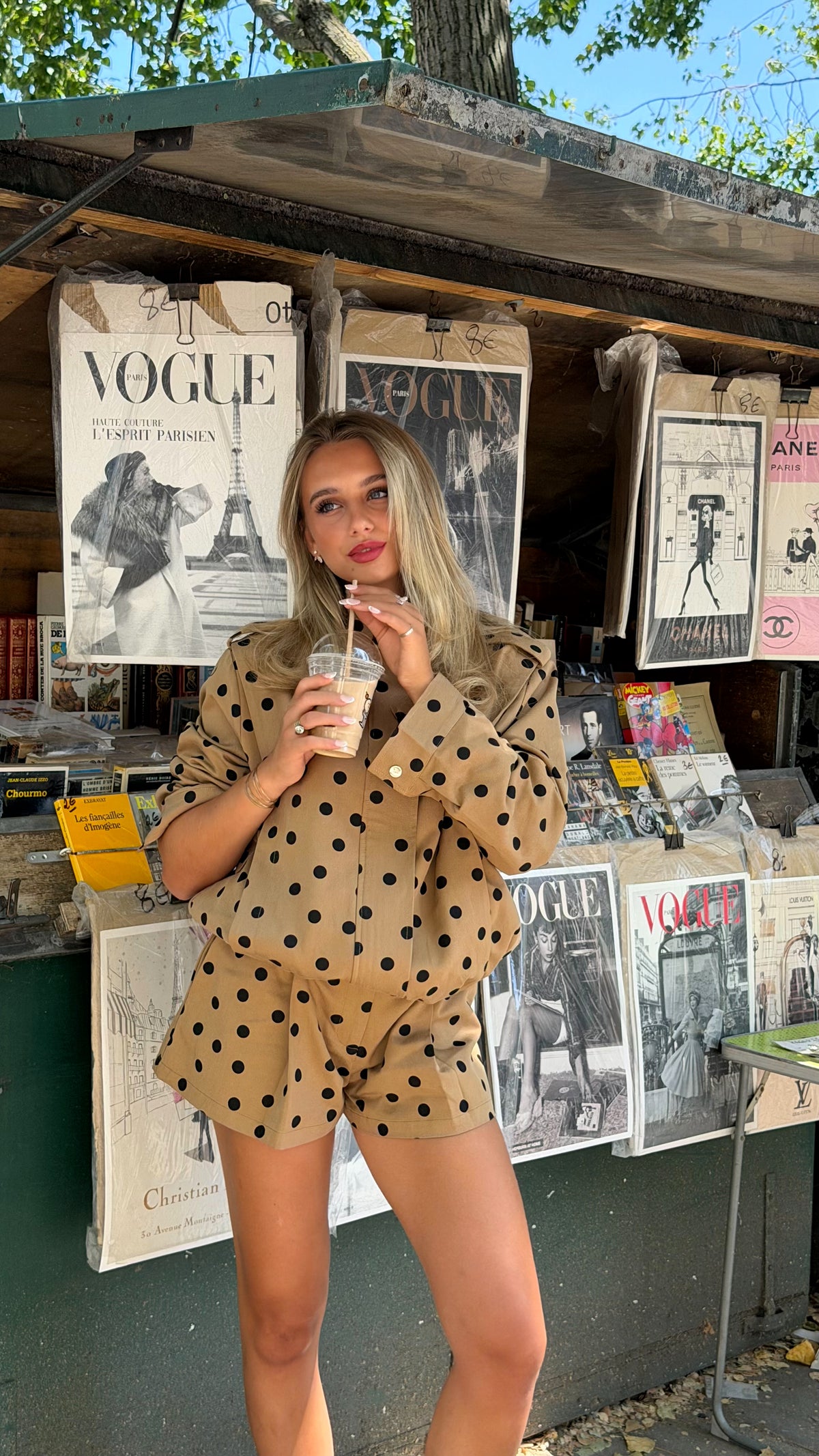 VESTE LOUISE - CAMEL