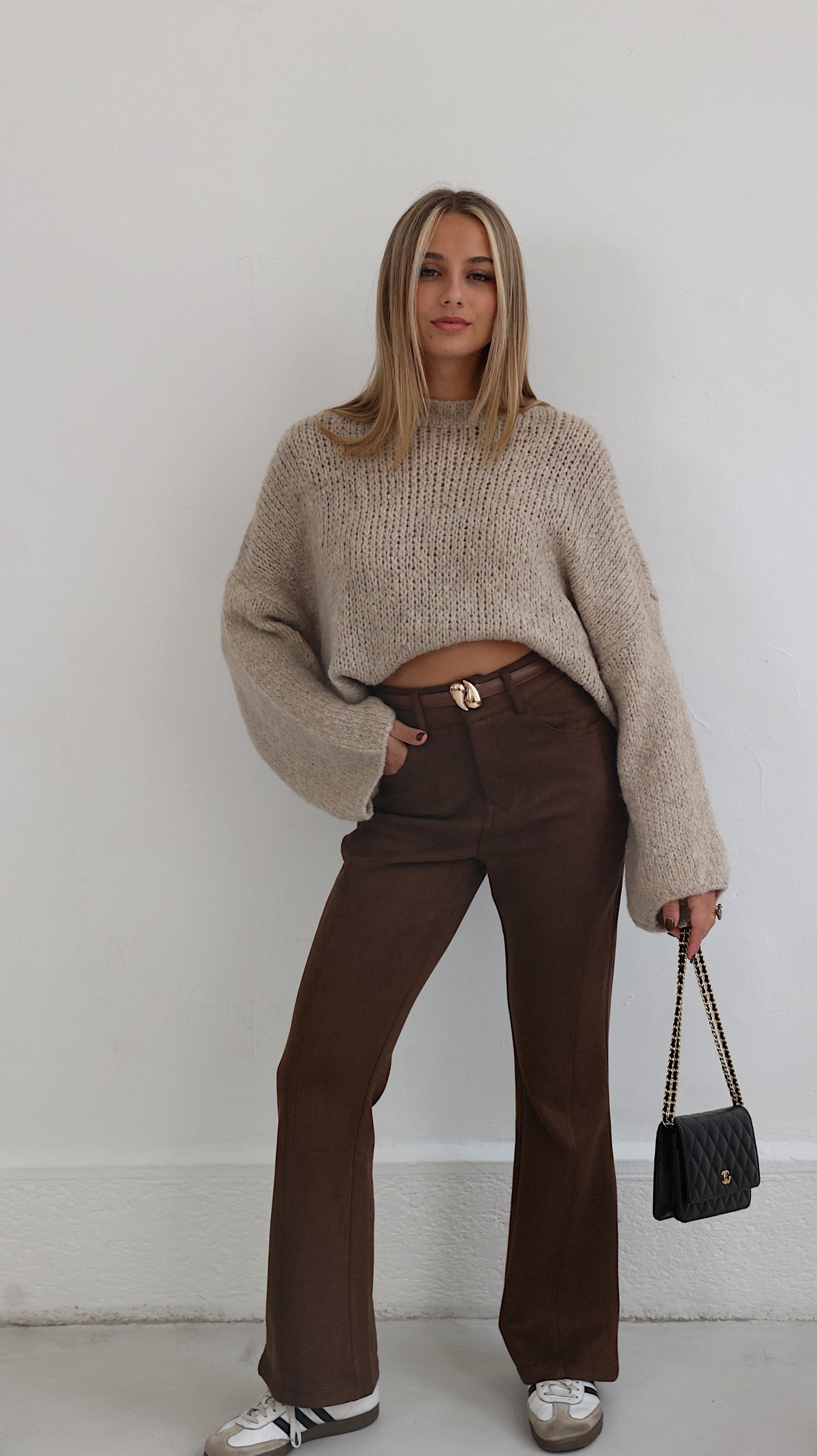 PANTALON DANY - MARRON