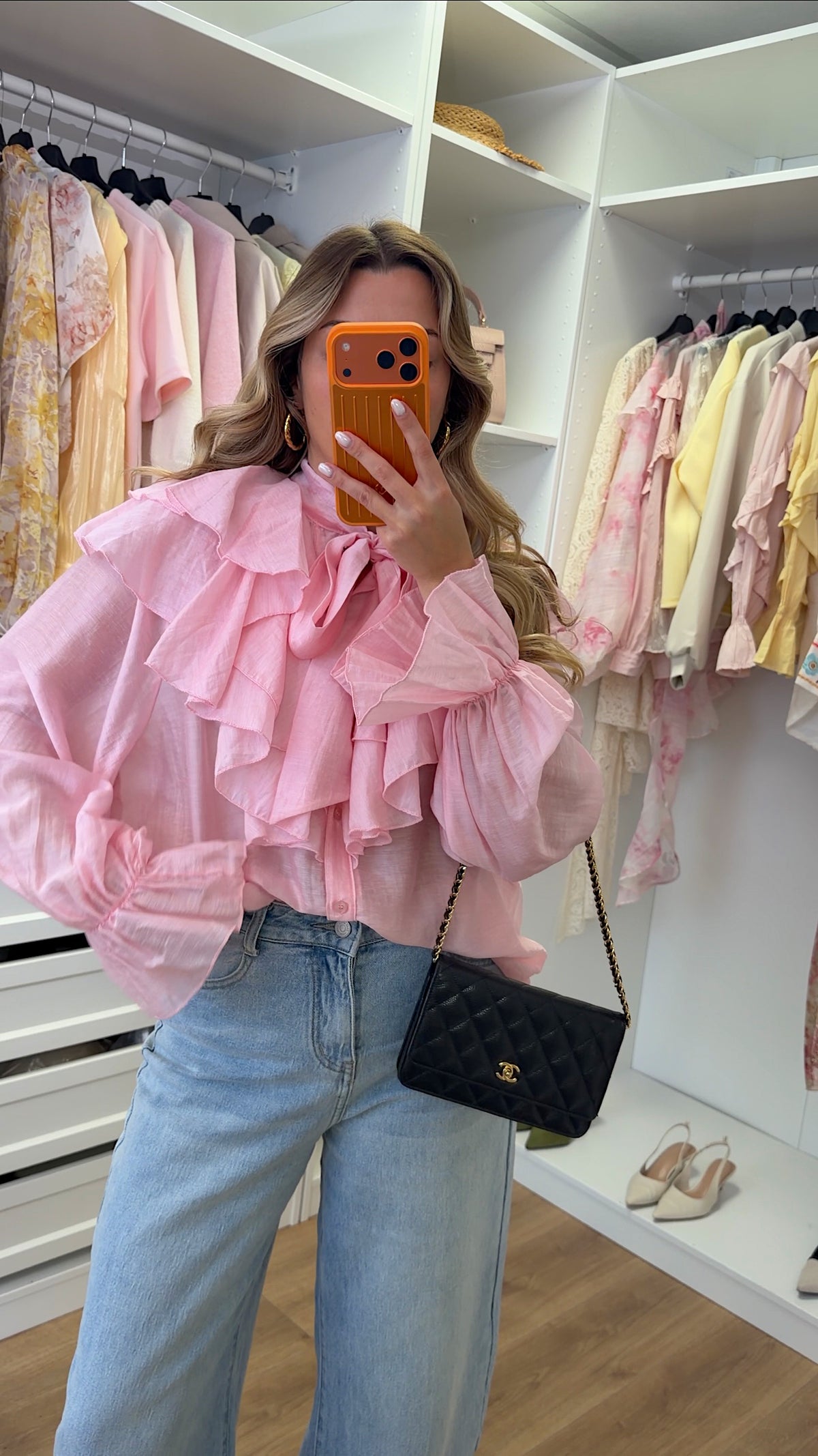 BLOUSE CHLOE - ROSE