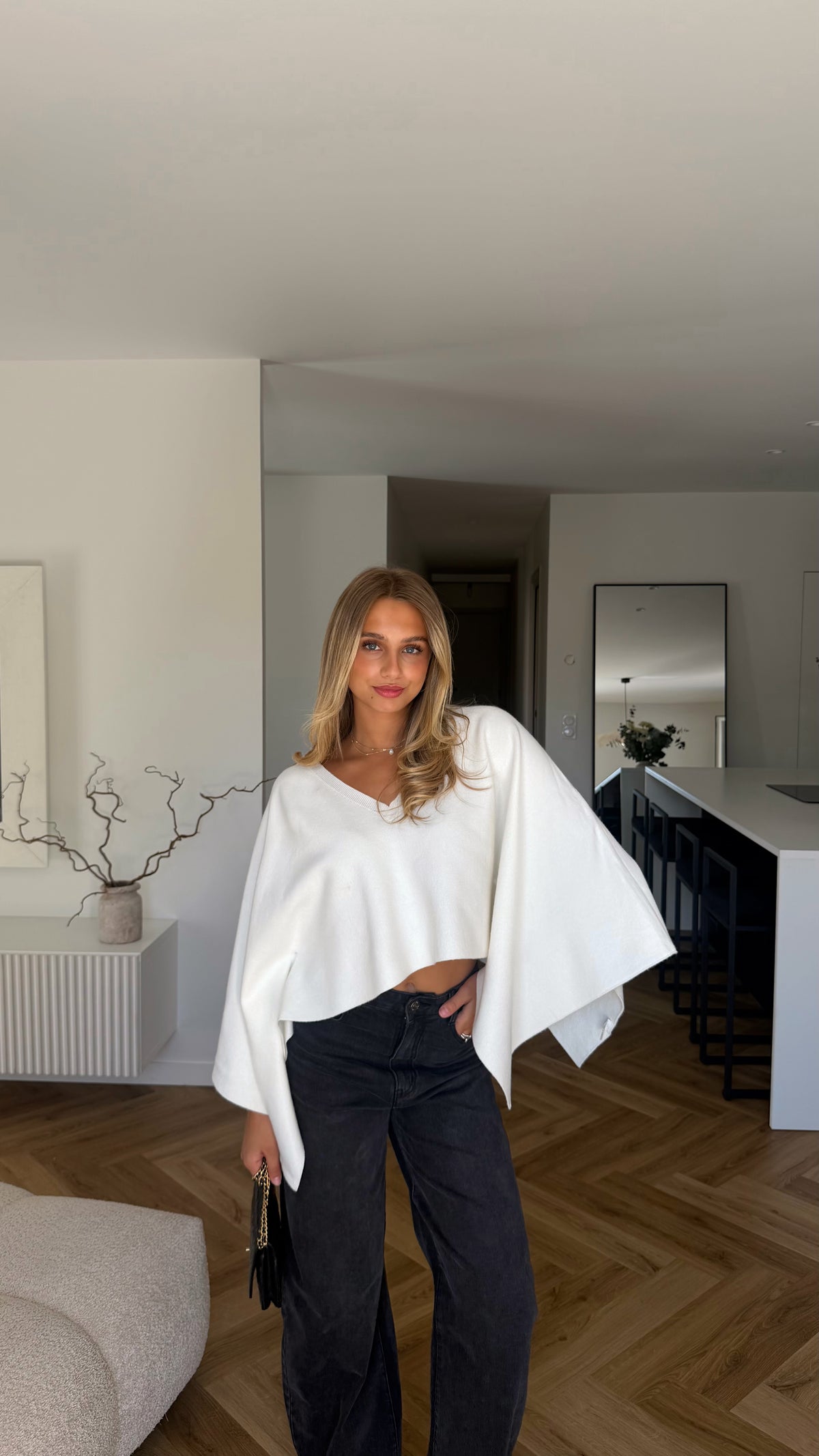PULL AURORE - BLANC
