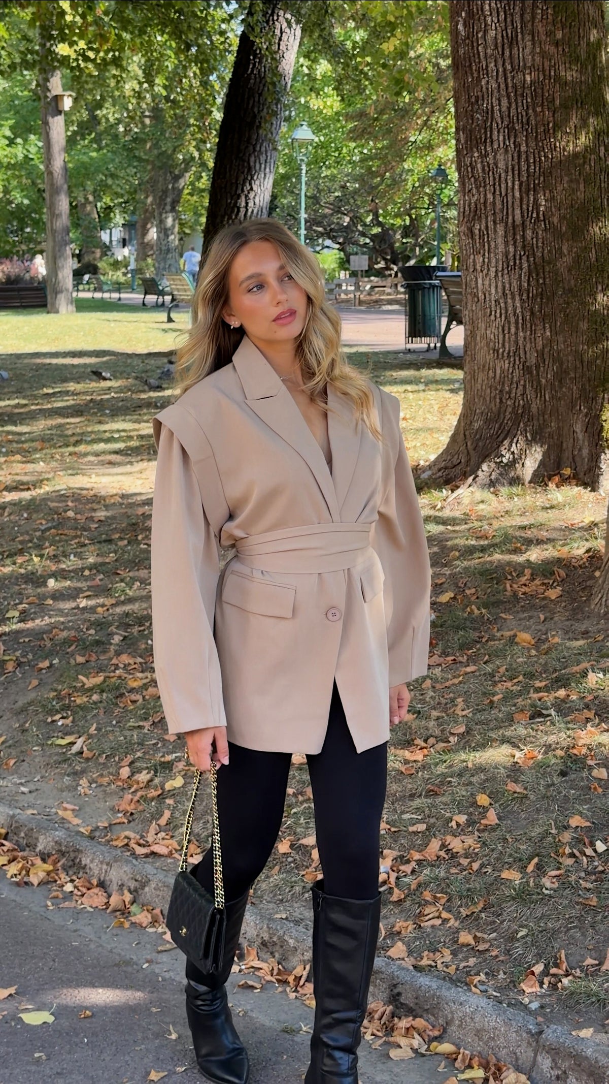 BLAZER LINA - BEIGE