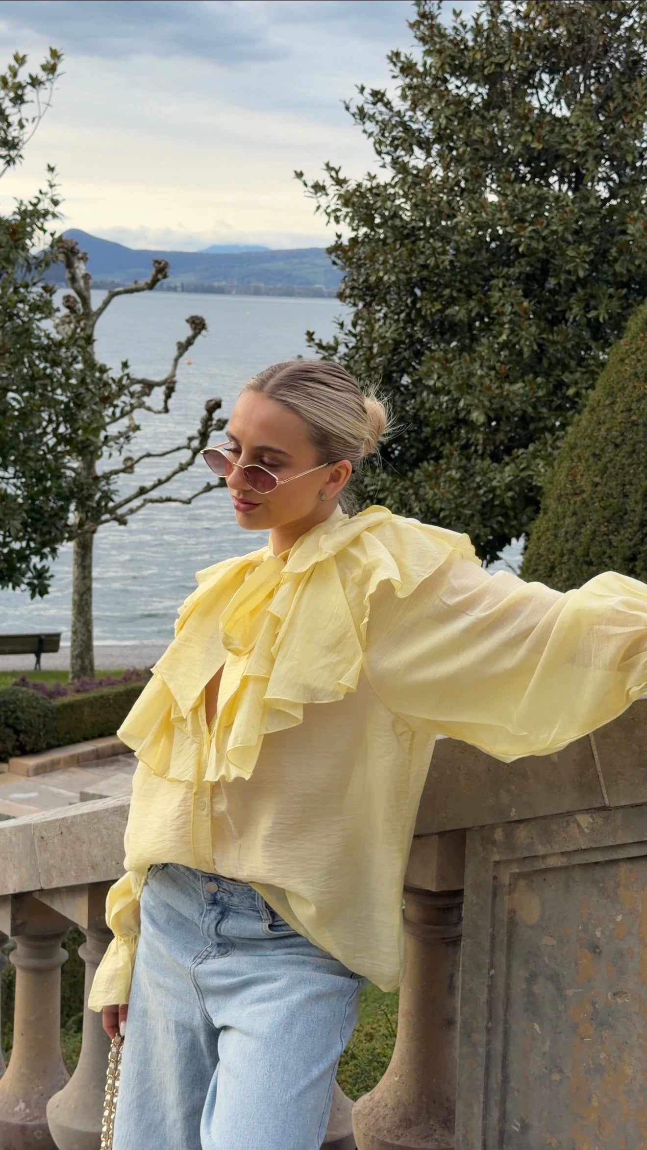 BLUSA CHLOE - AMARILLA