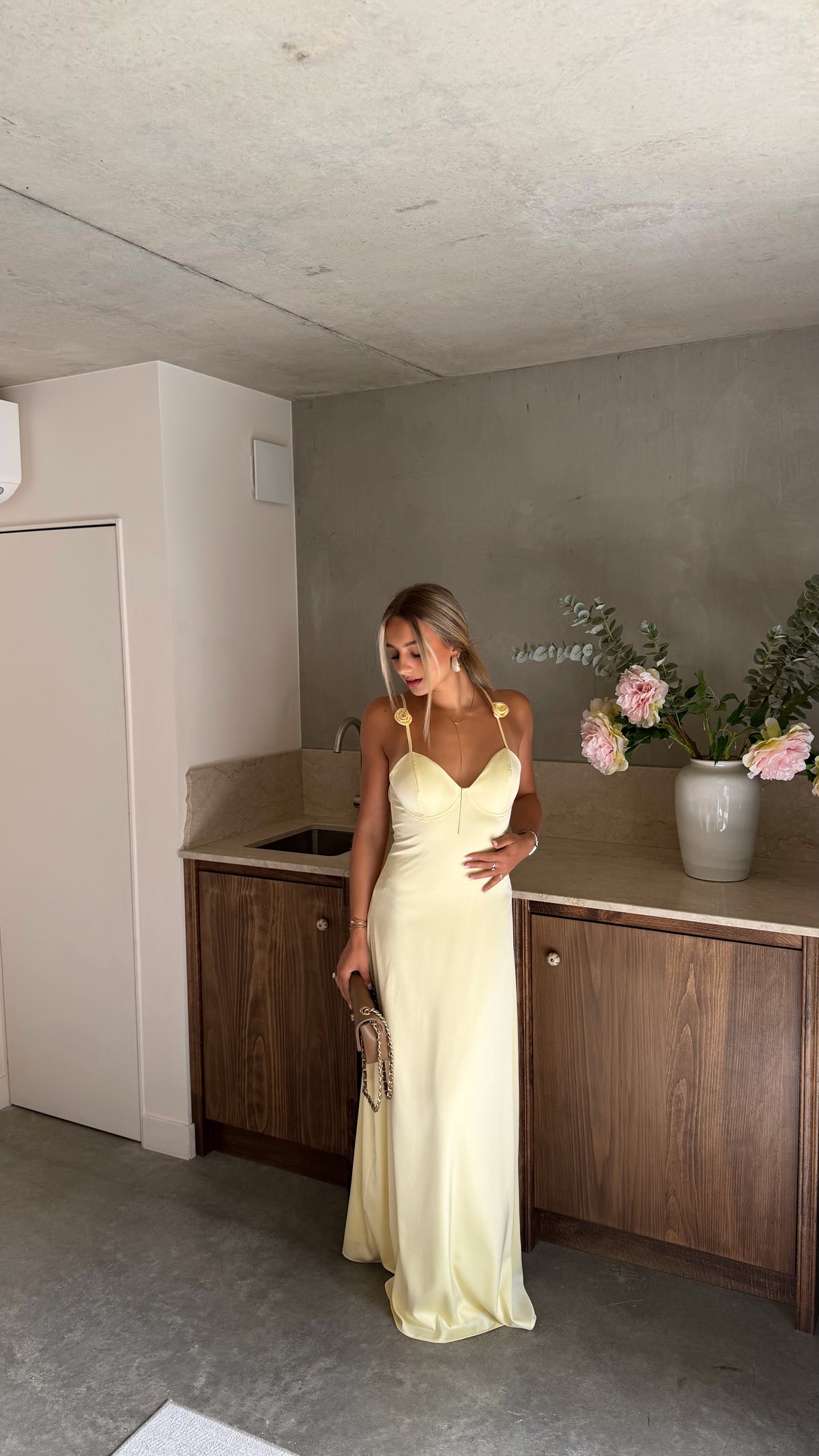 VESTIDO VALENTINA - AMARILLO