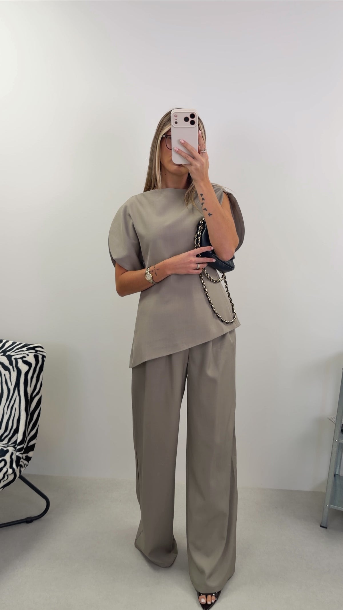 PANTALON NAEL - TAUPE