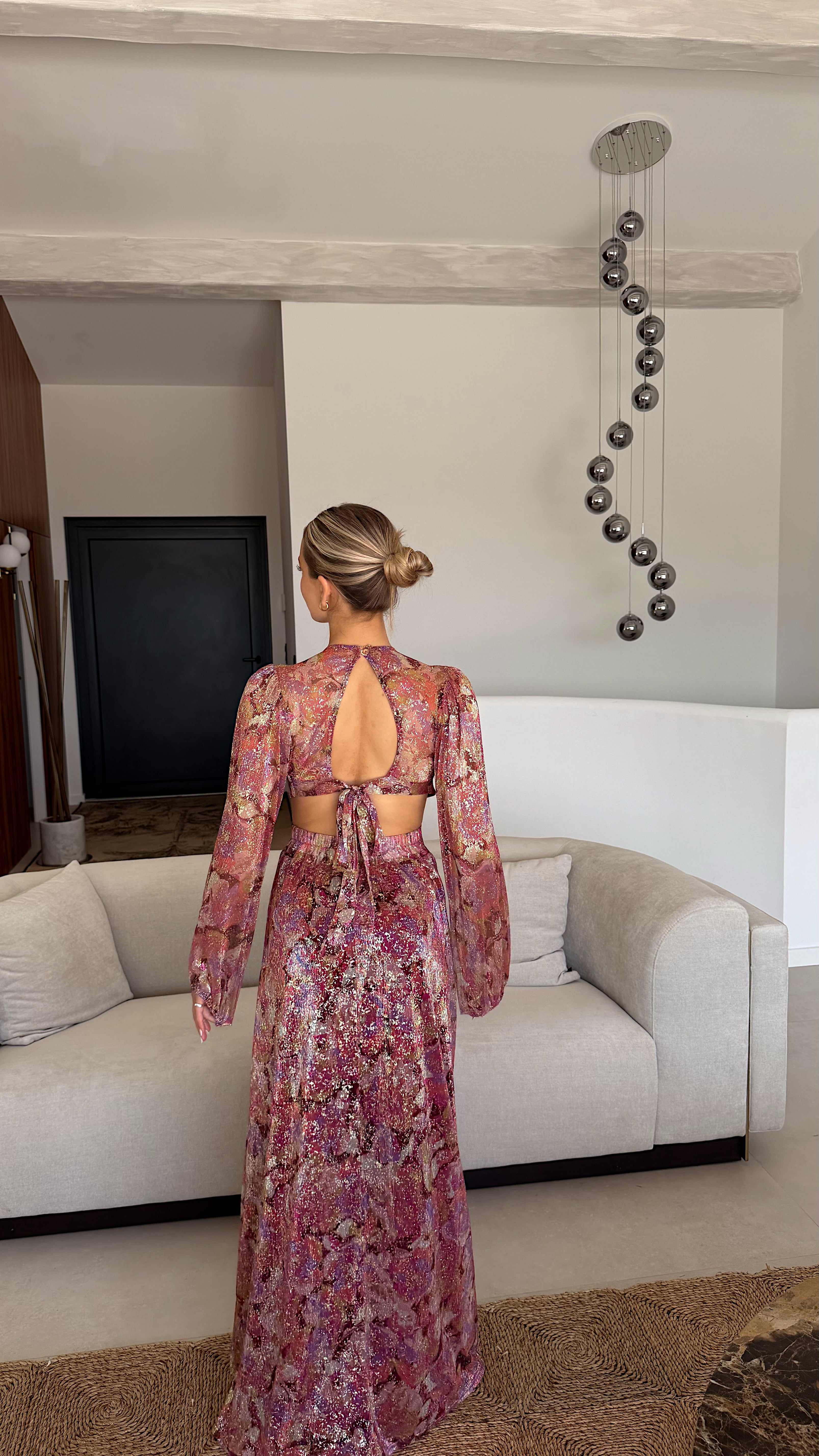ROBE SIENNA - BORDEAUX