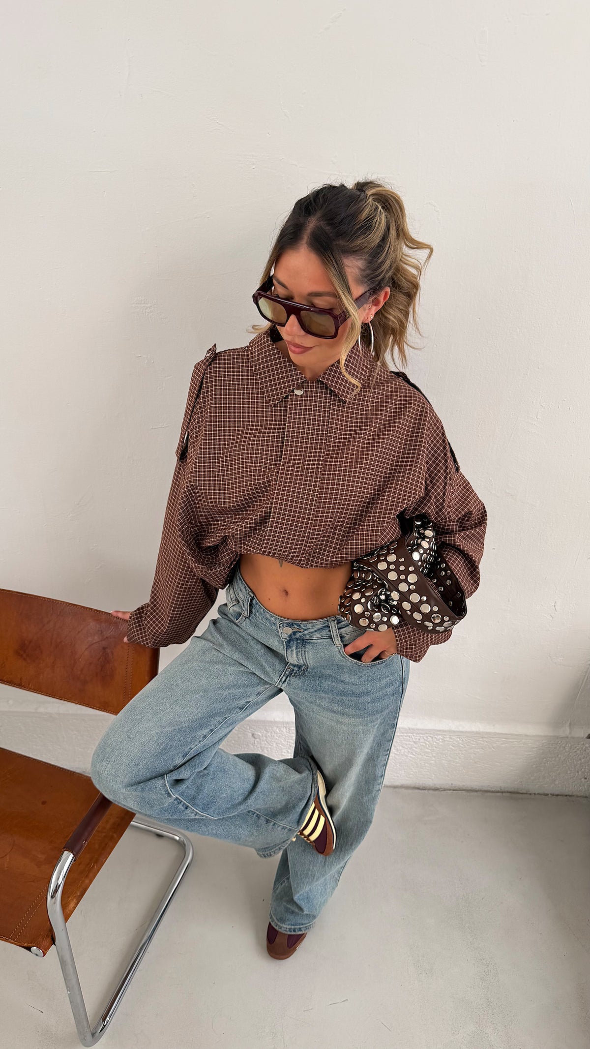 BOMBER CLEMENCE - CHOCO