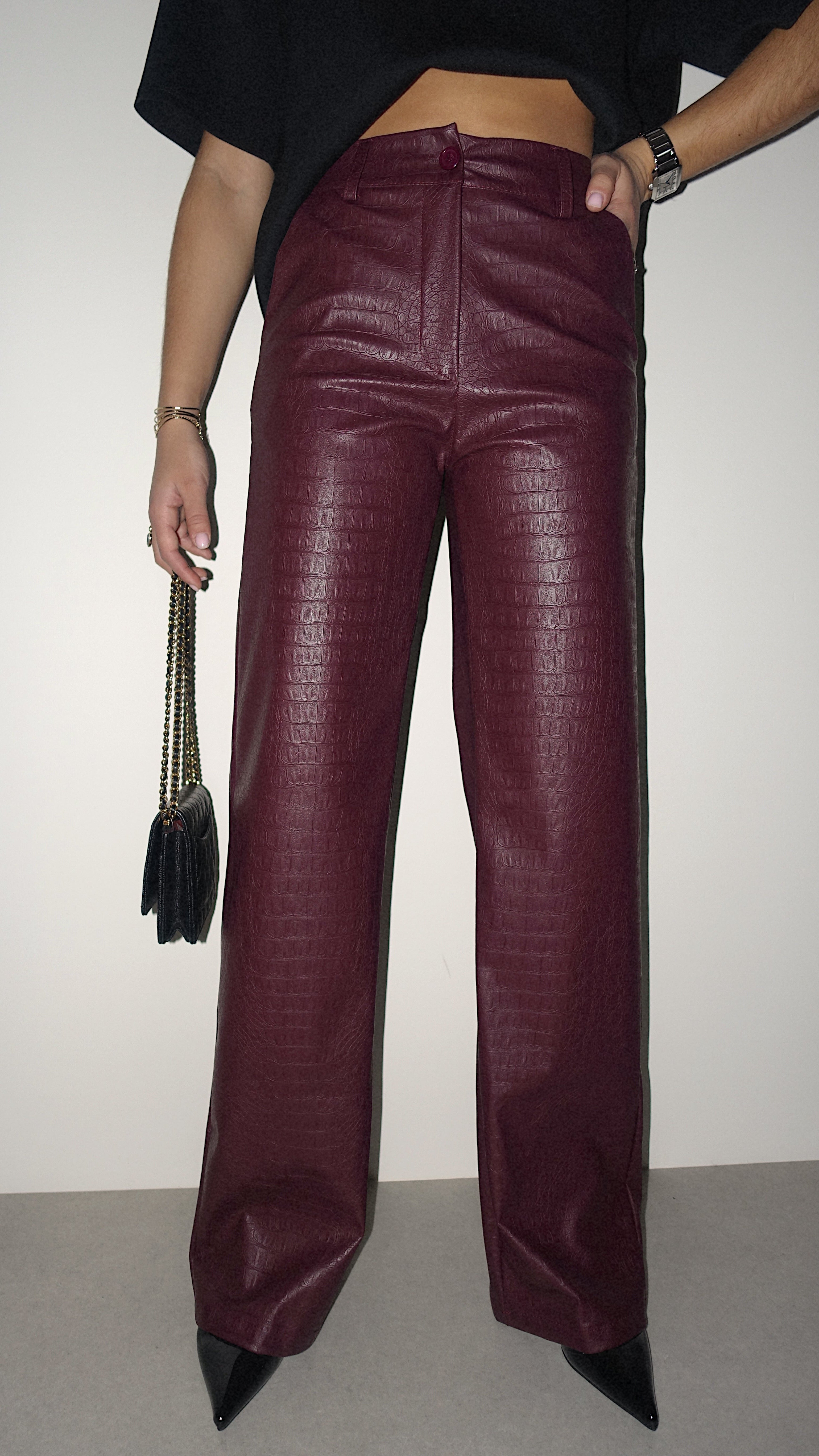 PANTALON VIOLETTE