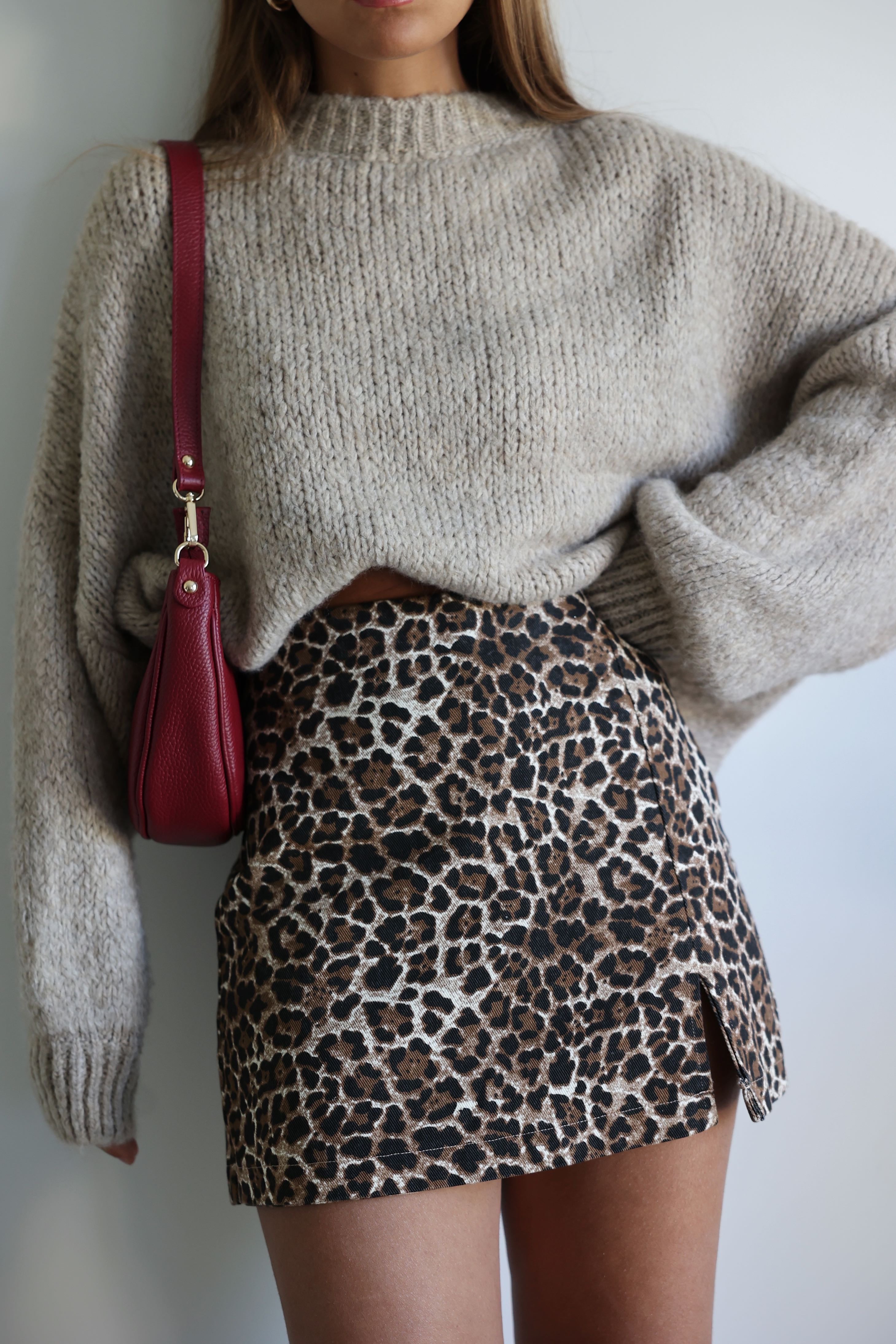 CLOÉ SWEATER - BROWN