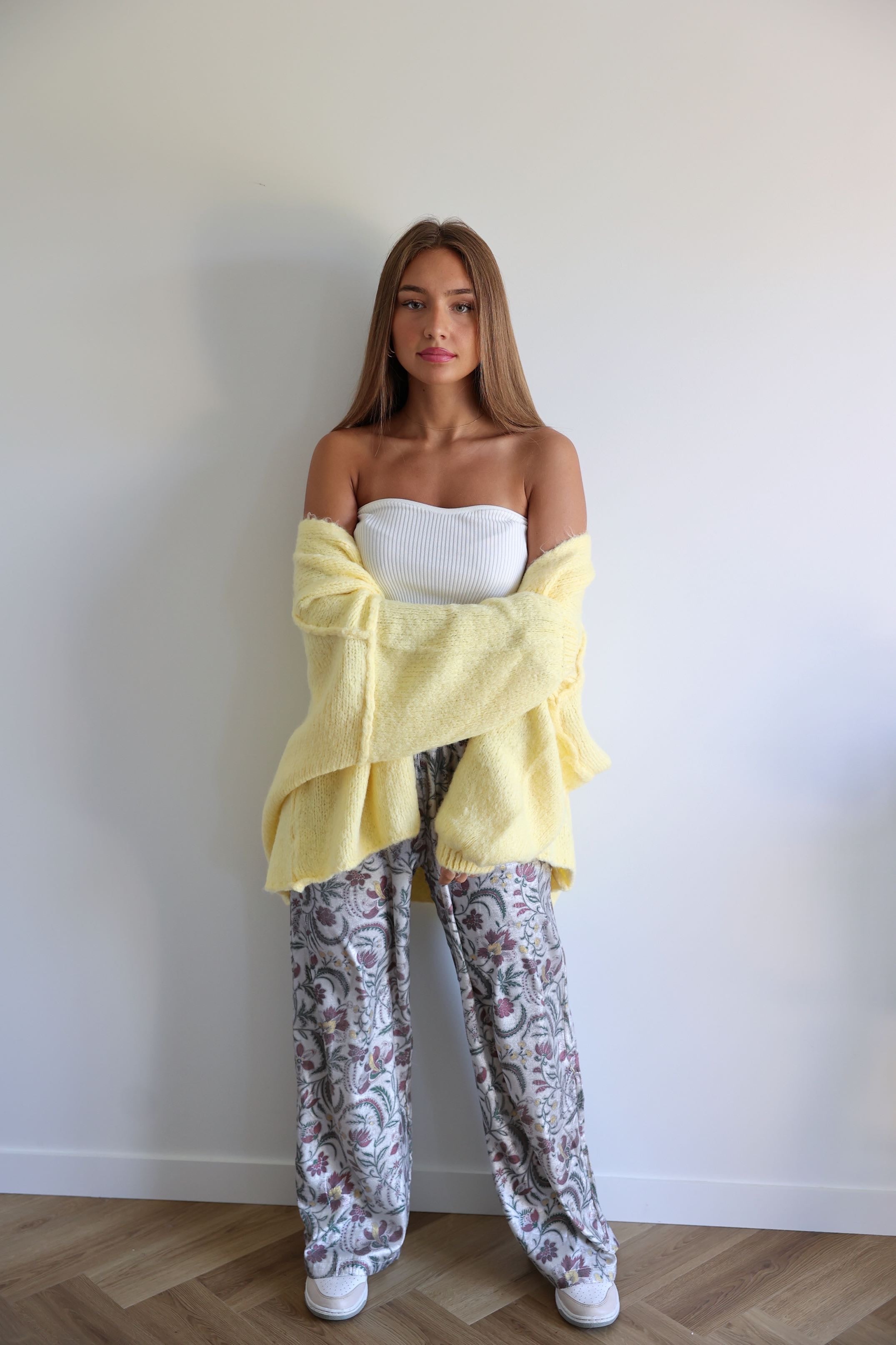 LOU CARDIGAN - YELLOW