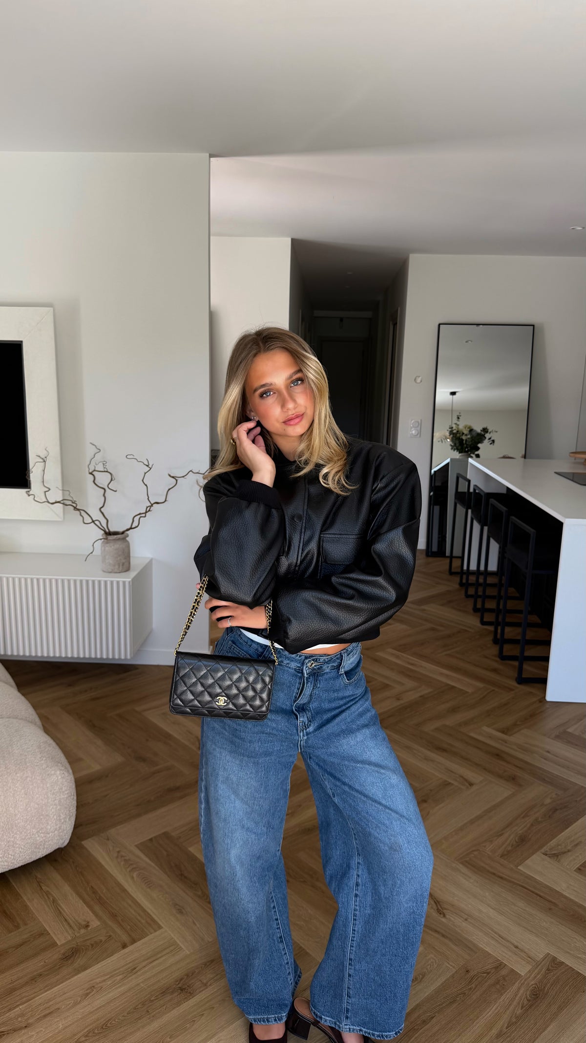 BOMBER ELENA - NOIR