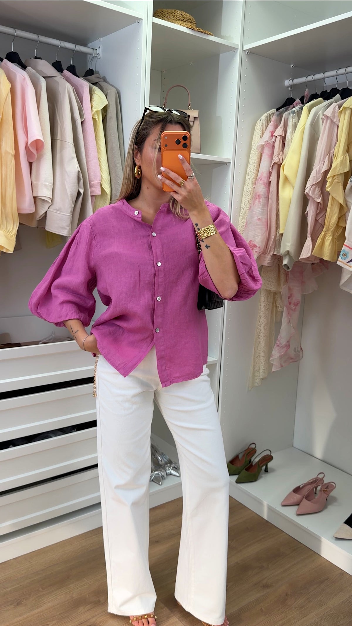 CAMISA MAGALIE - VIOLETA