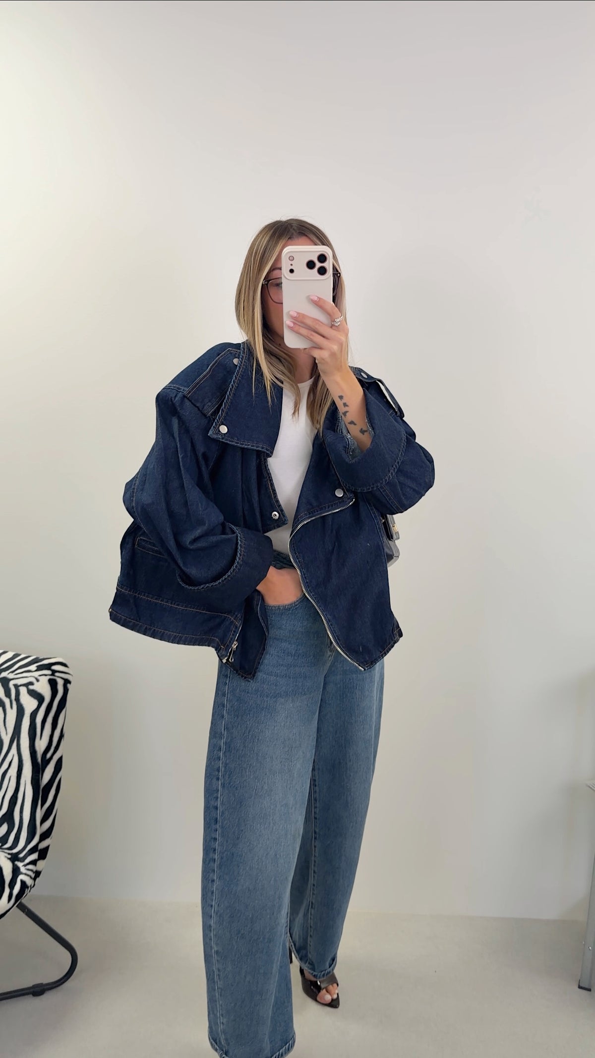 VESTE AXELLE - JEANS