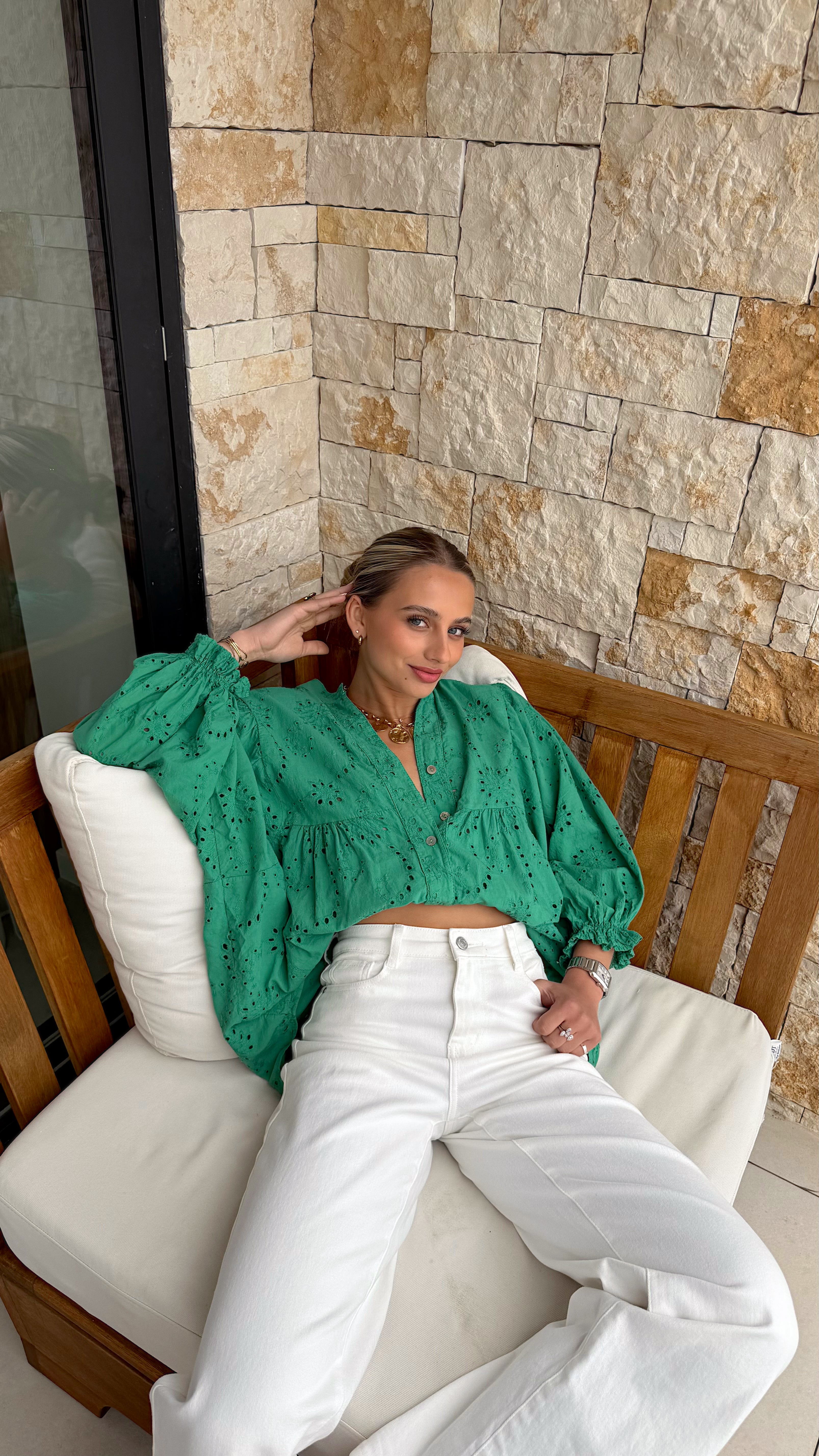 BLUSA ENOLA - VERDE