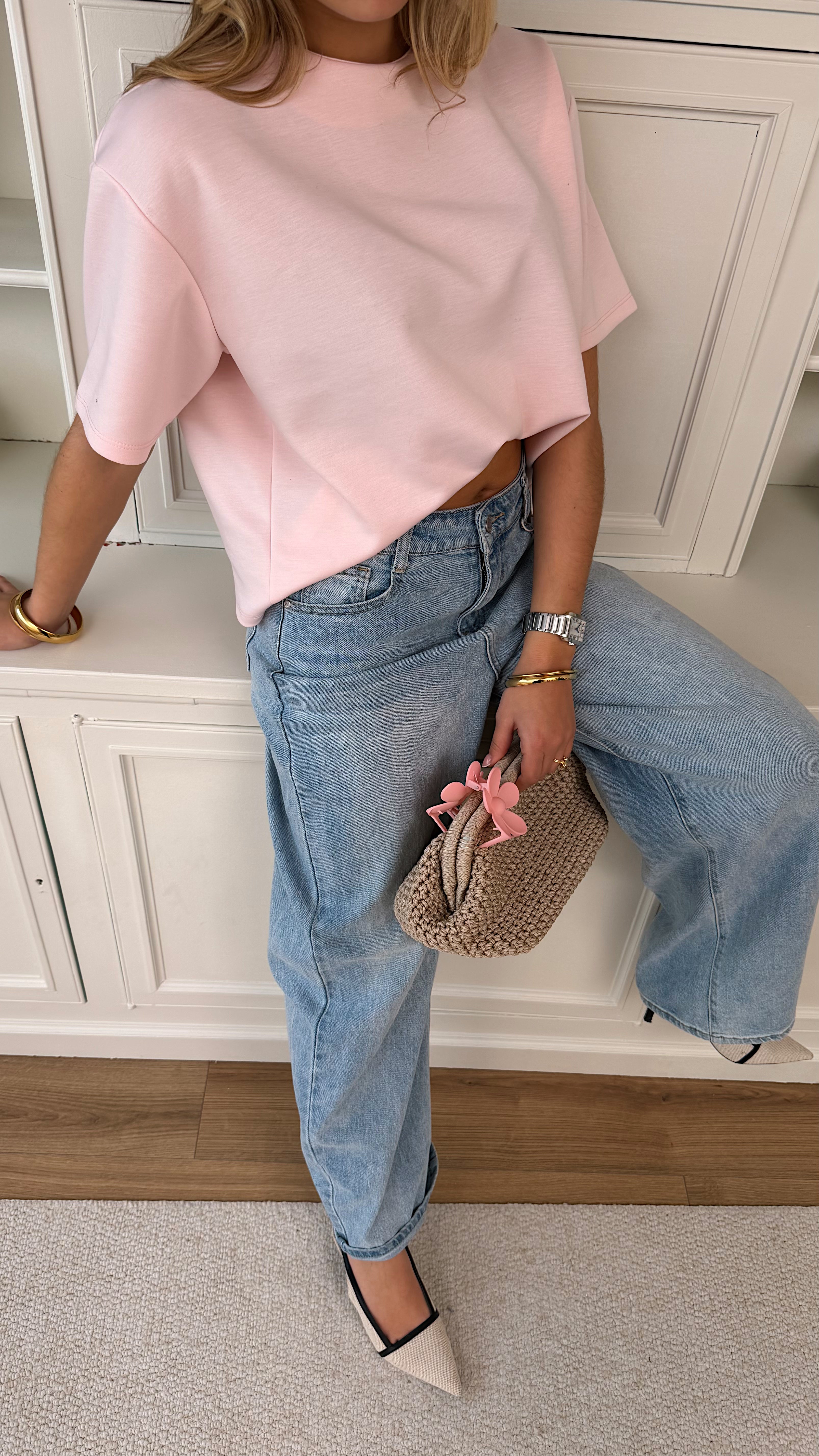 T-SHIRT LUCIA - ROSE