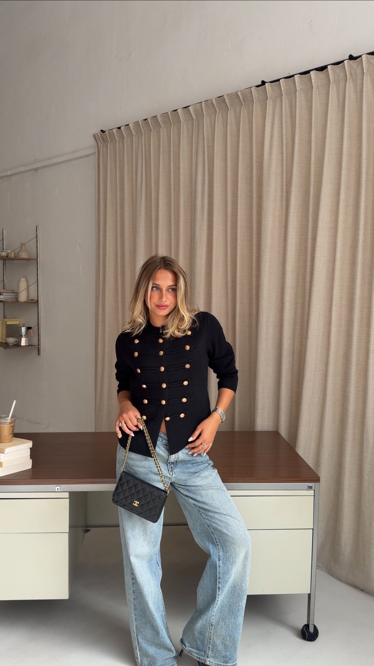 GILET SERENA - NOIR