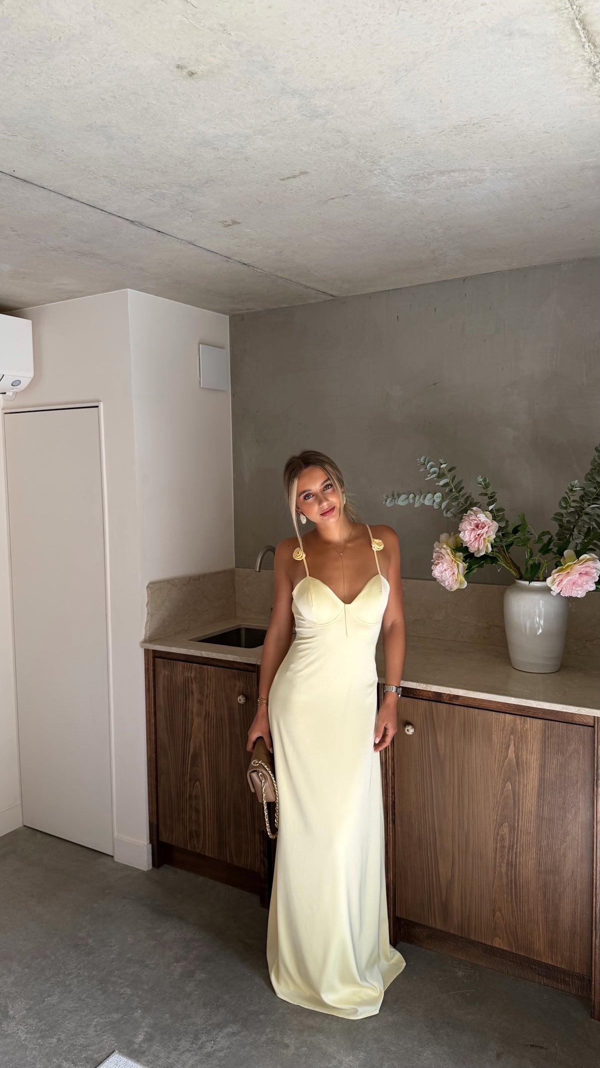 VESTIDO VALENTINA - AMARILLO