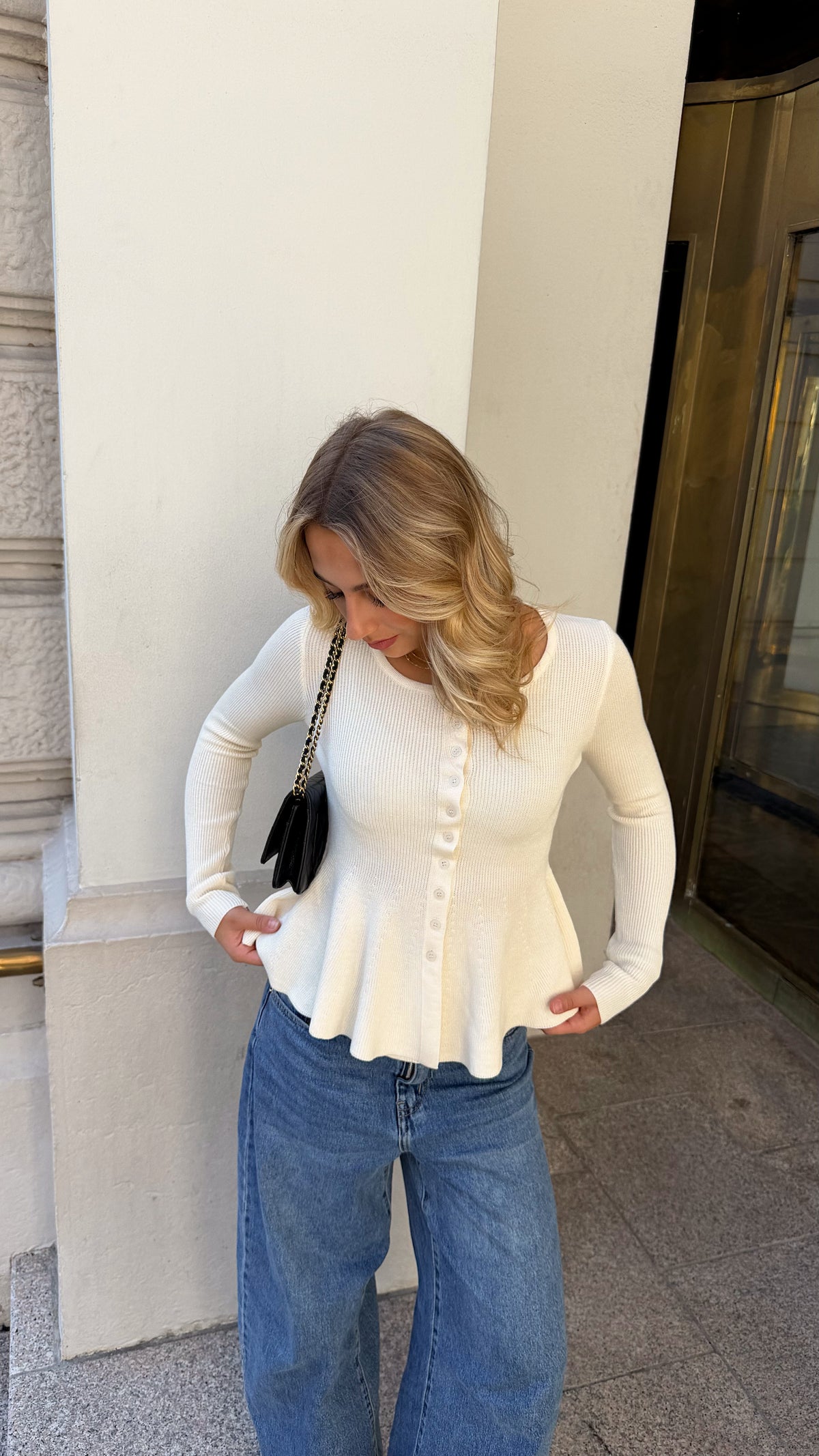 LANA TOP - BEIGE