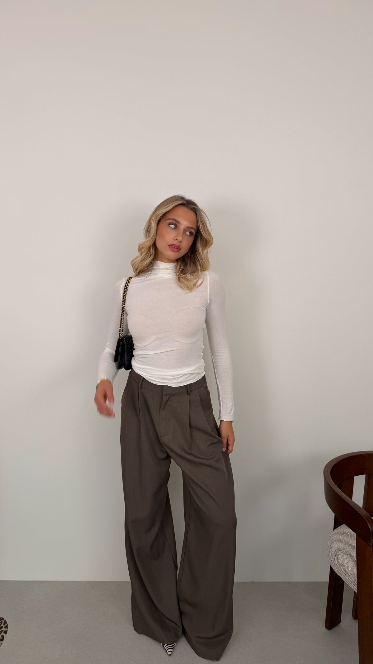 PIERRE TROUSERS - CHOCOLATE