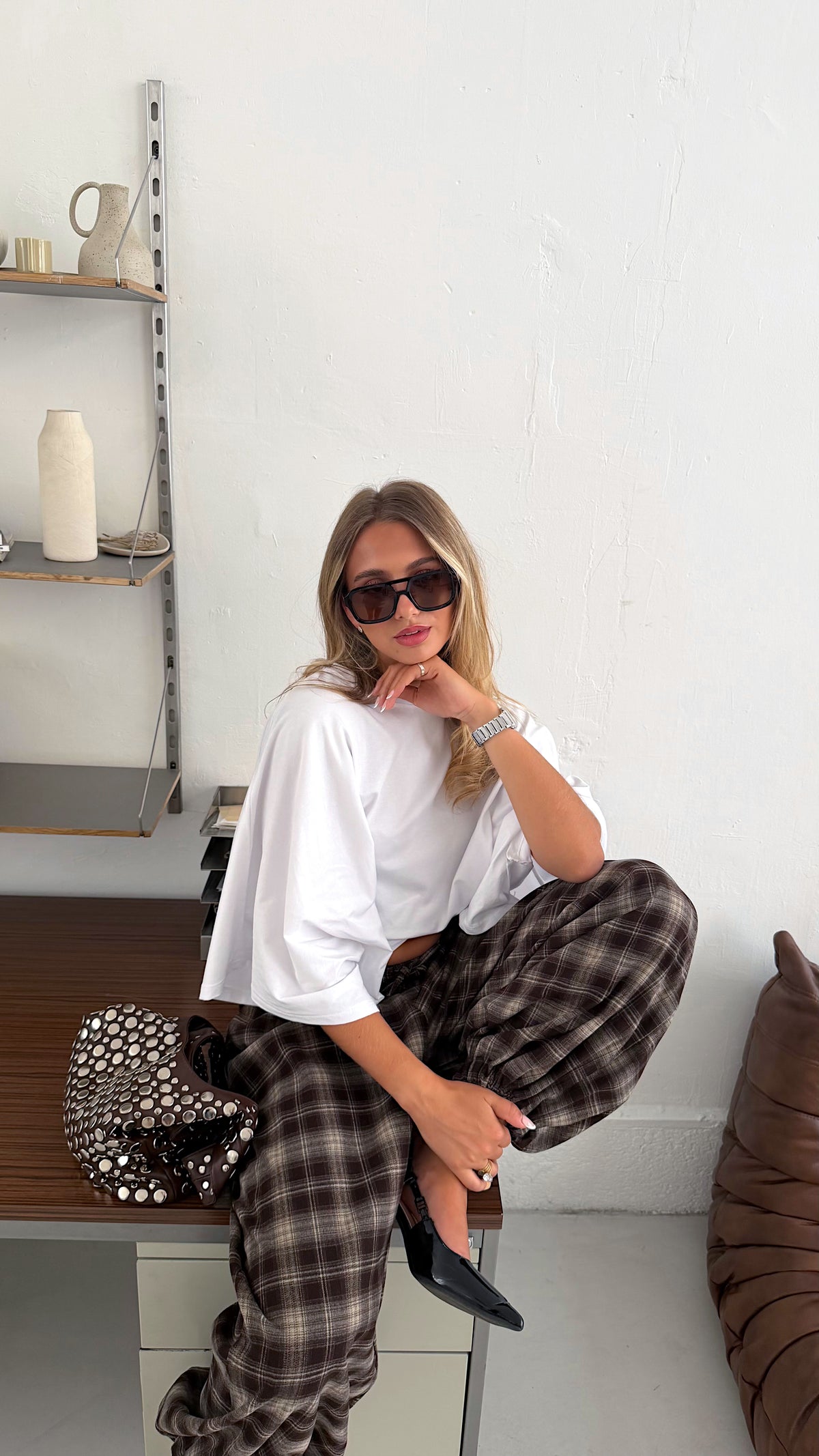 PANTALON ERIC - MARRON