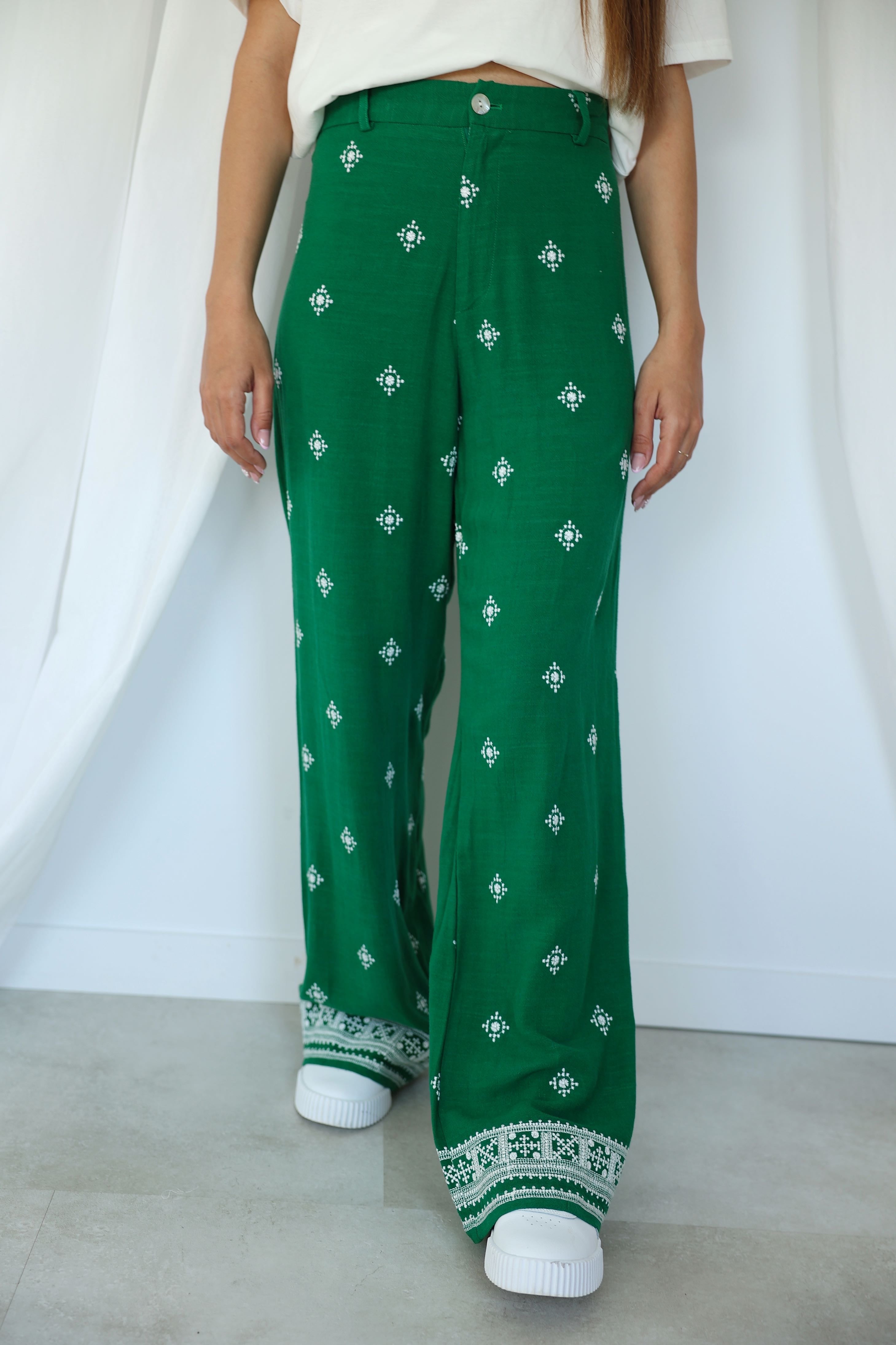 PANTALON MURA - VERT