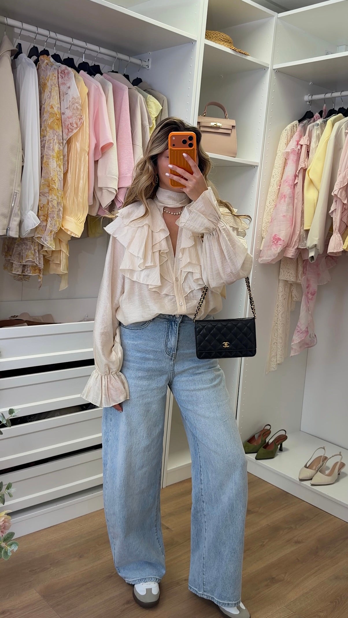 BLOUSE CHLOE - BEIGE