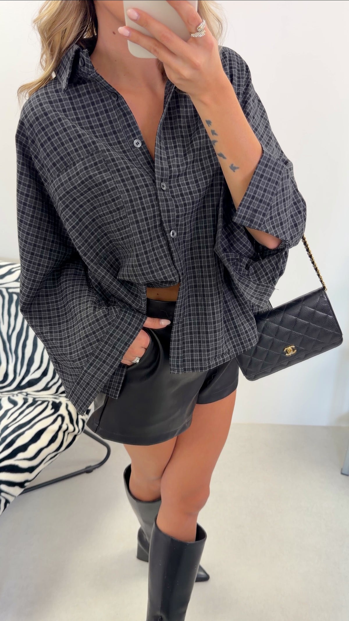 CHEMISE MANON - BLEU