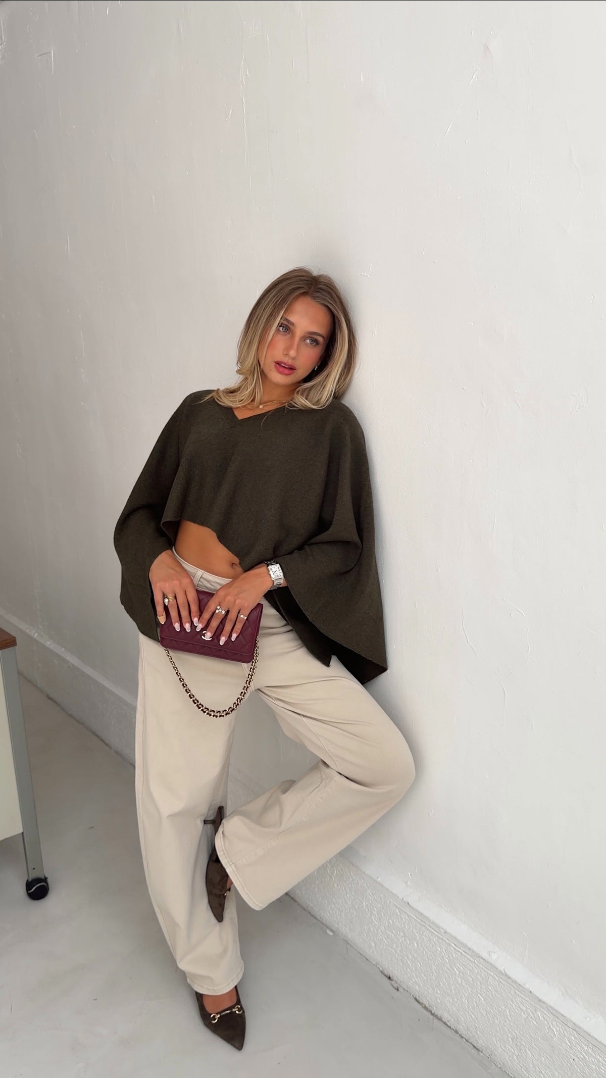 PULL AURORE - KAKI