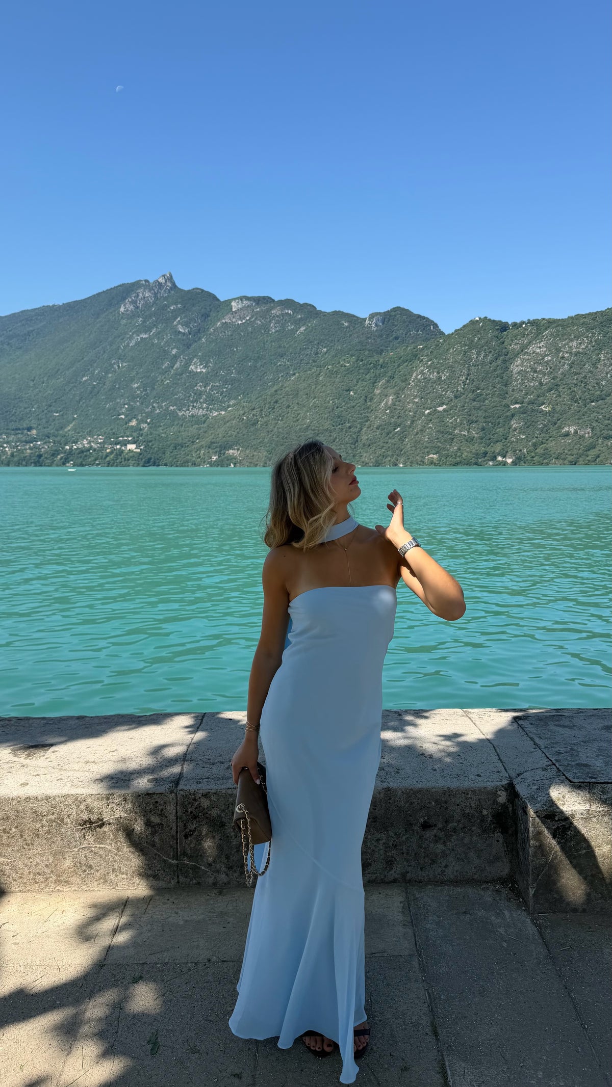 GIULIA DRESS - BLUE