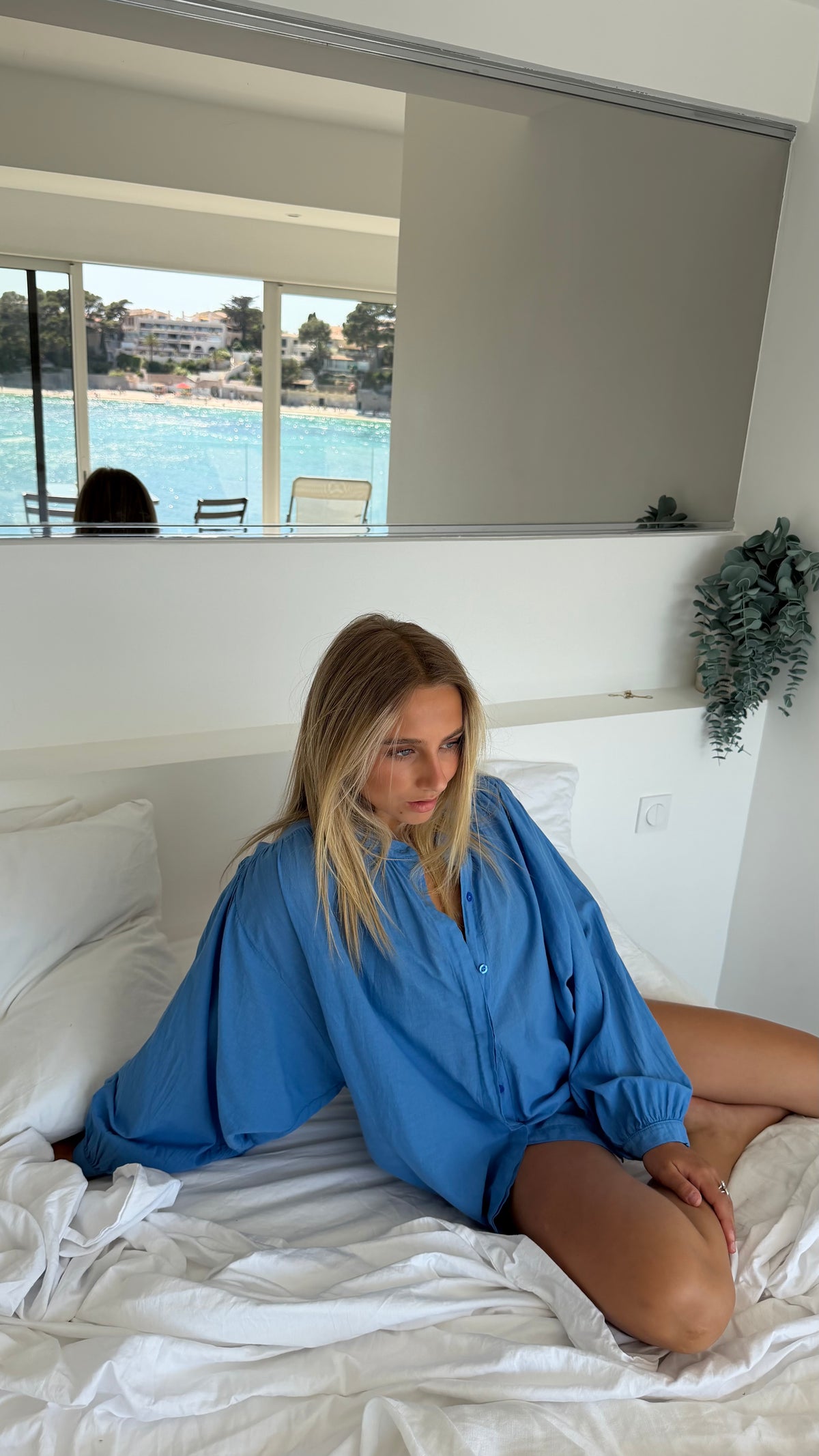 BLUSA CLÉA - AZUL REAL